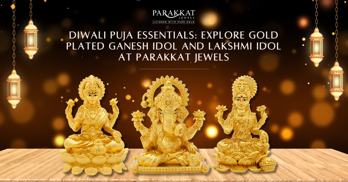 gold plated god idols