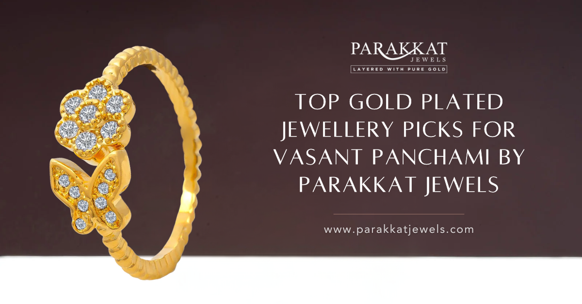 Gold Plated Jewellery for Vasant Panchami