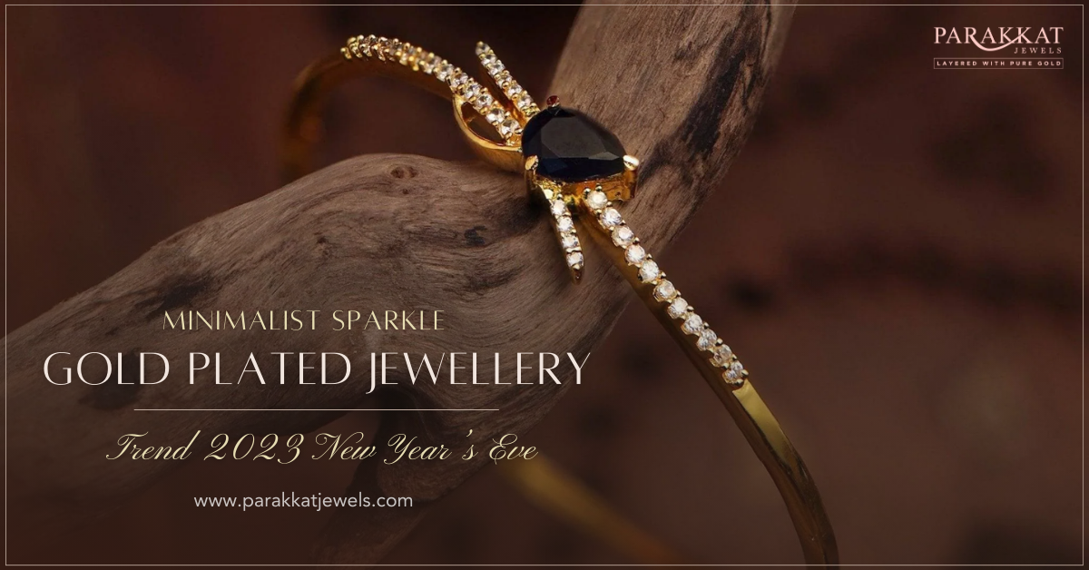 Minimalist Sparkle: Gold-Plated Jewellery Trend 2023 New Year’s Eve