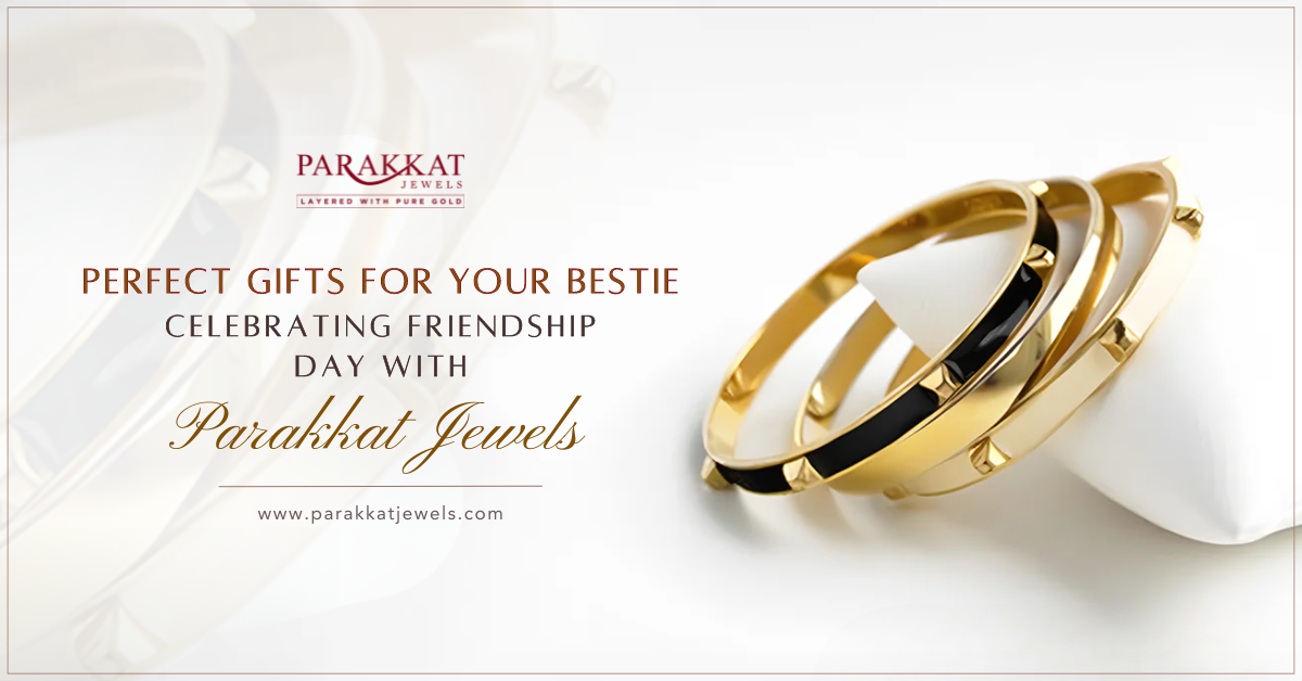 gold plated friendship day gift by parakkat jewels