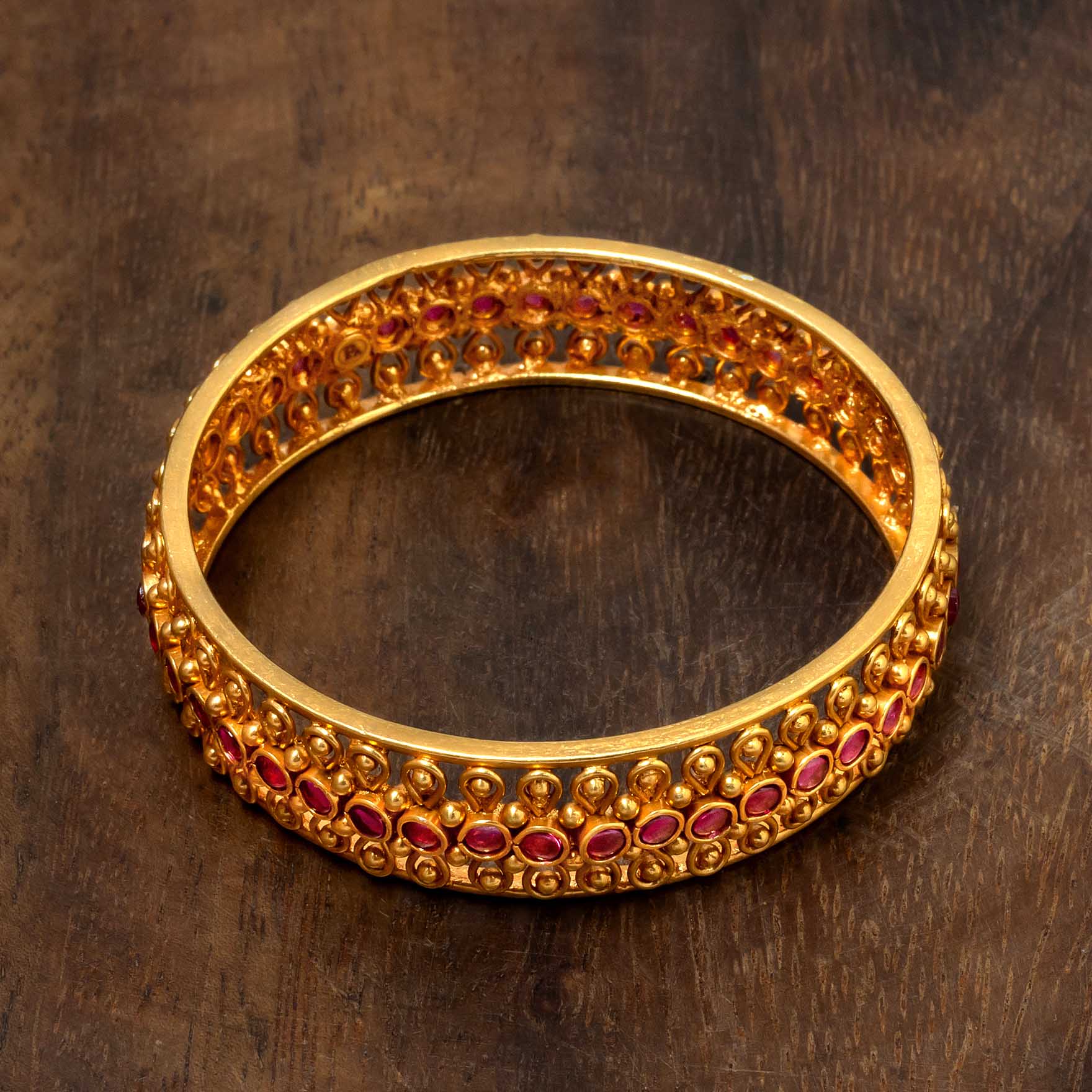 Stone Gheru Bangle PSGRBSR11R-23-006