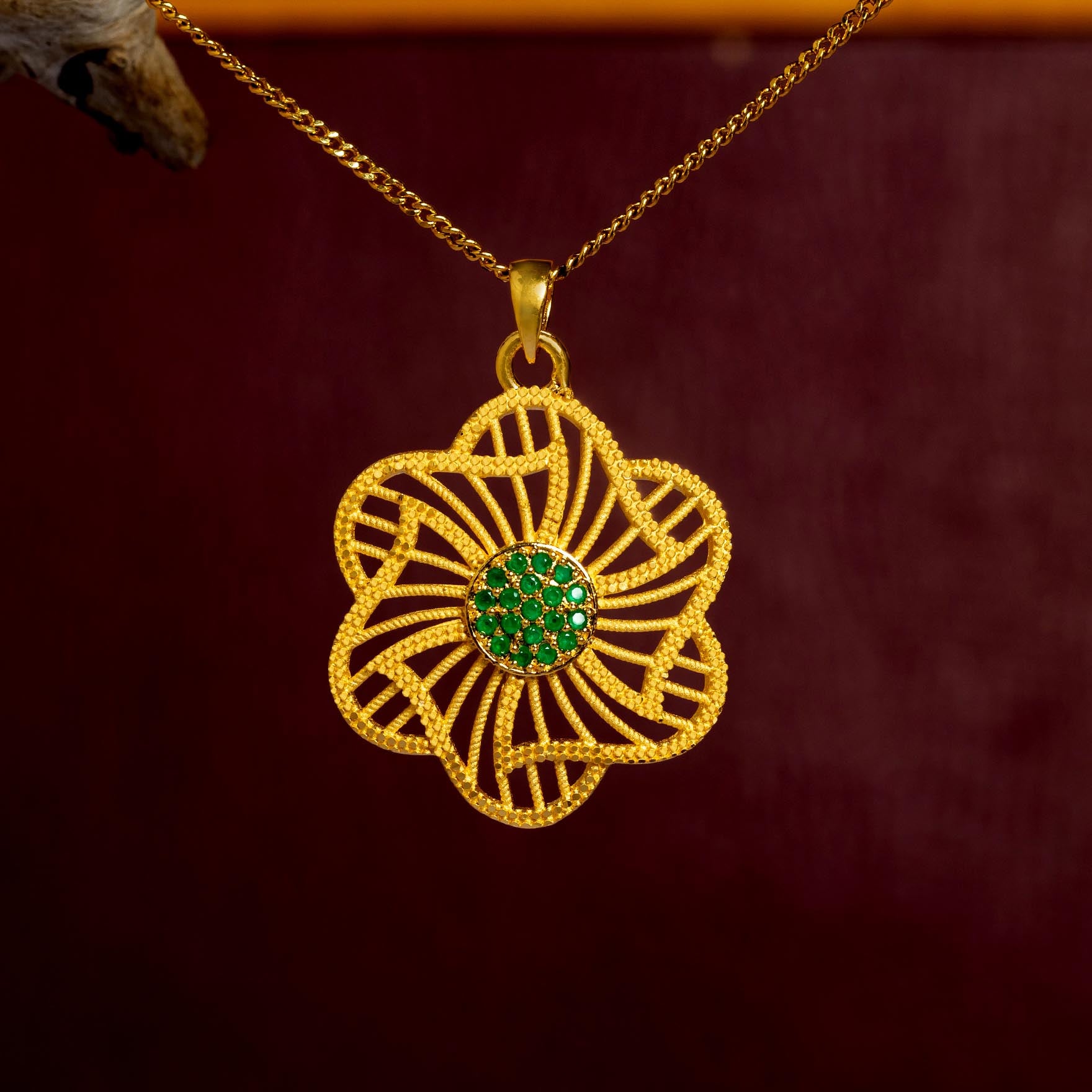 Stone Locket PSLT35G-031