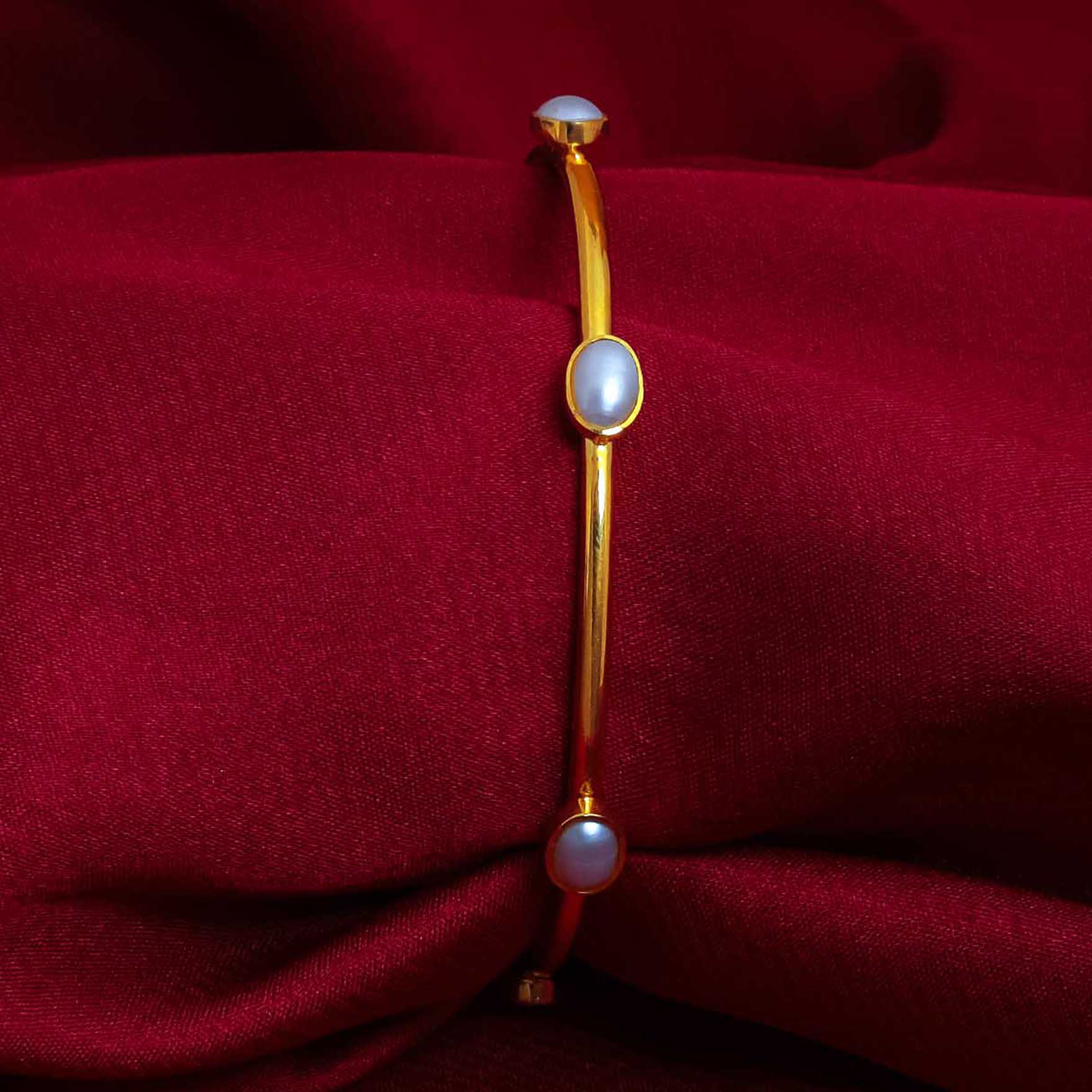 Premium Pearl Bangle PMRNSB1P-053