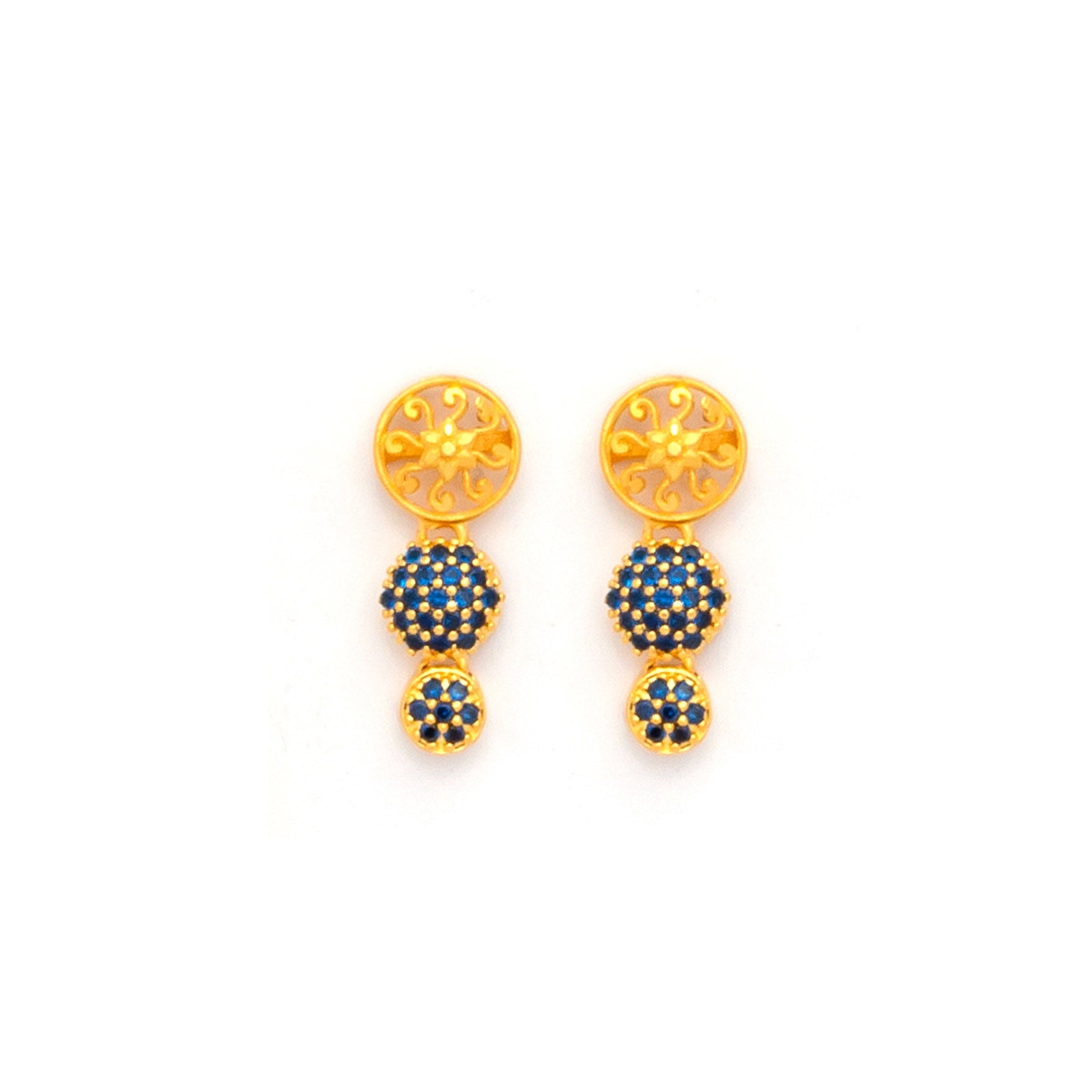 Stone earring PSHST90BL-061