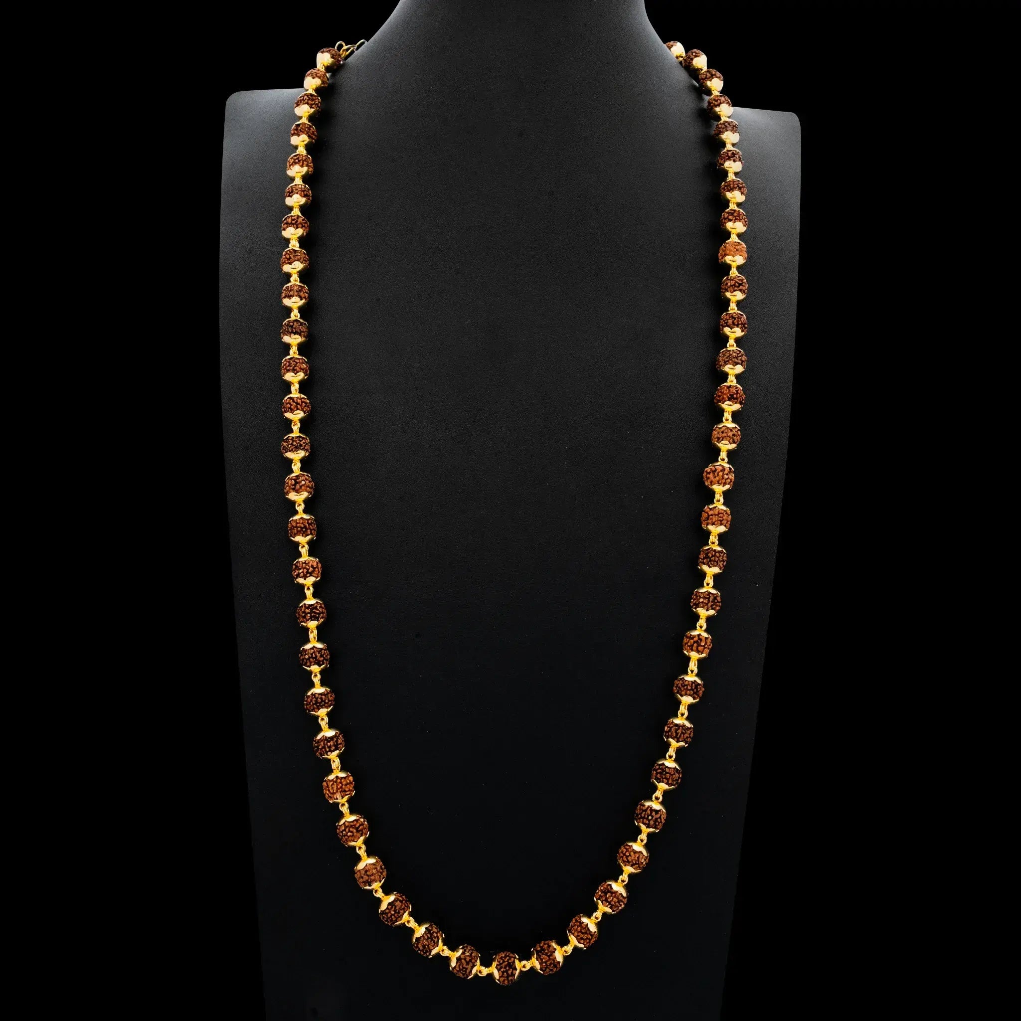 Sacred Rudraksham Bead Chain PRUC2-027