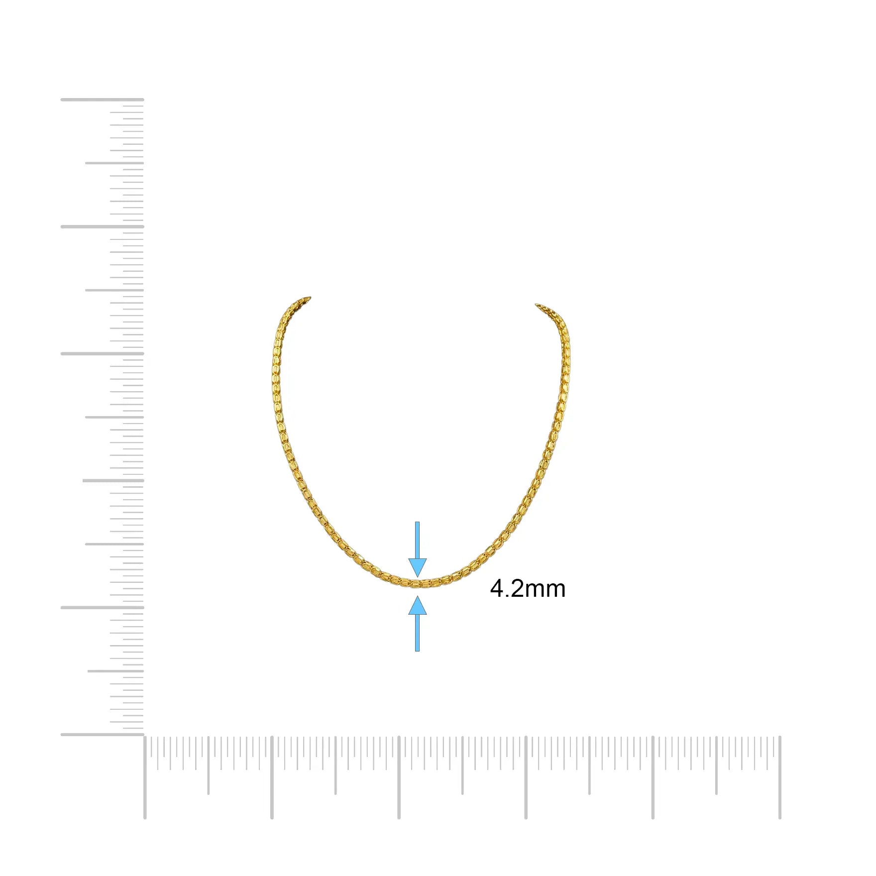 Gold chain PCPN32-007