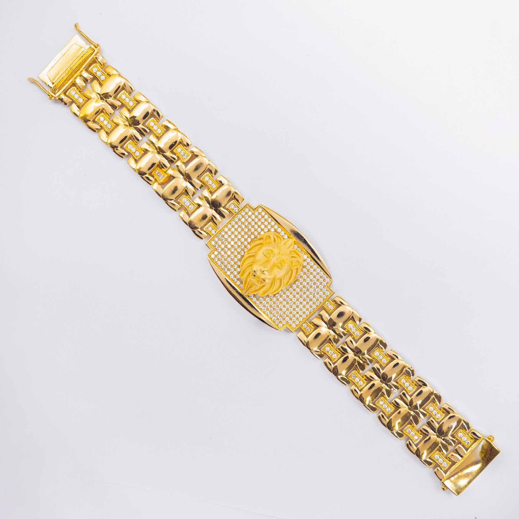 Gents Lion Bracelet PSGBR6W-009