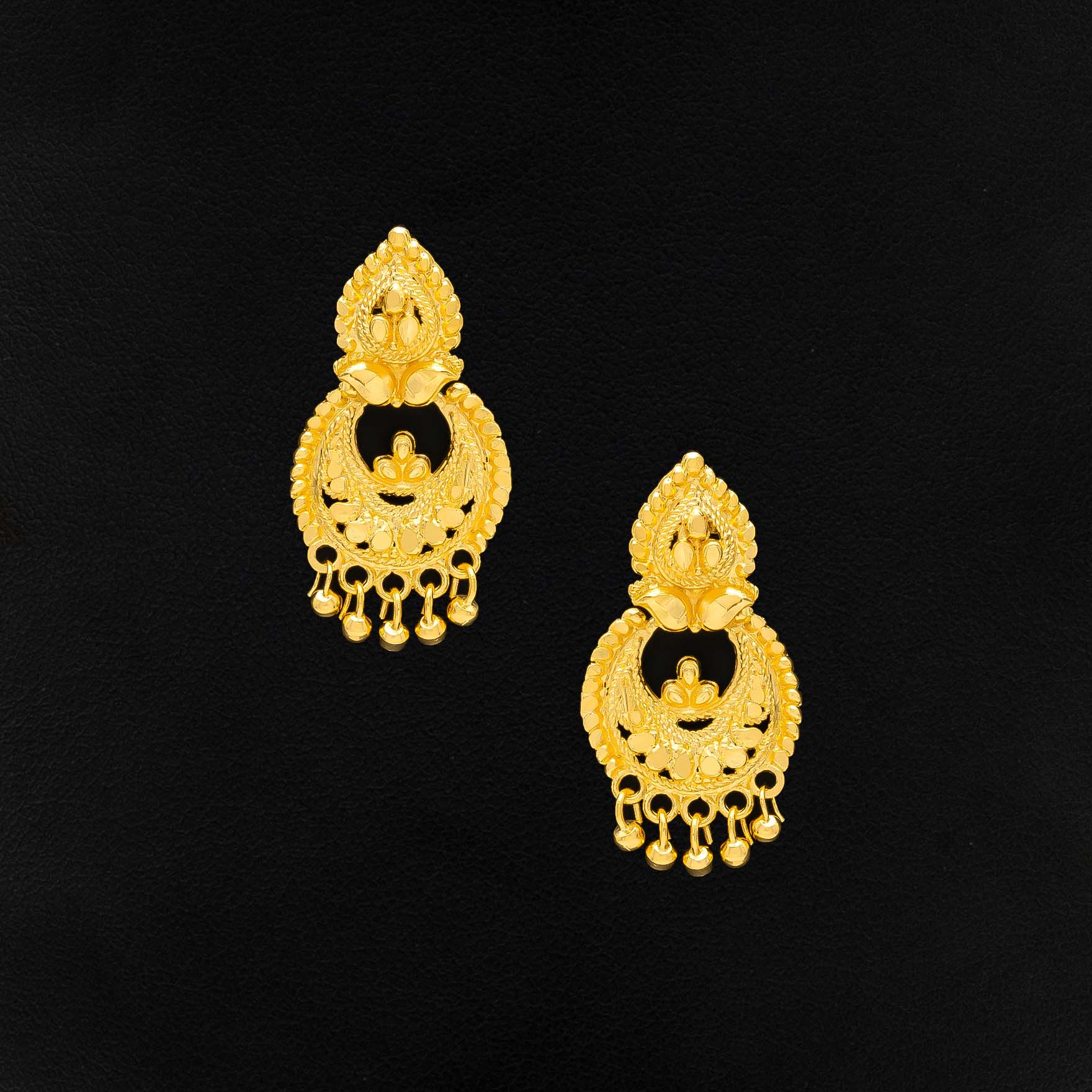 GOLDEN HANGING STUD PGHST258-001