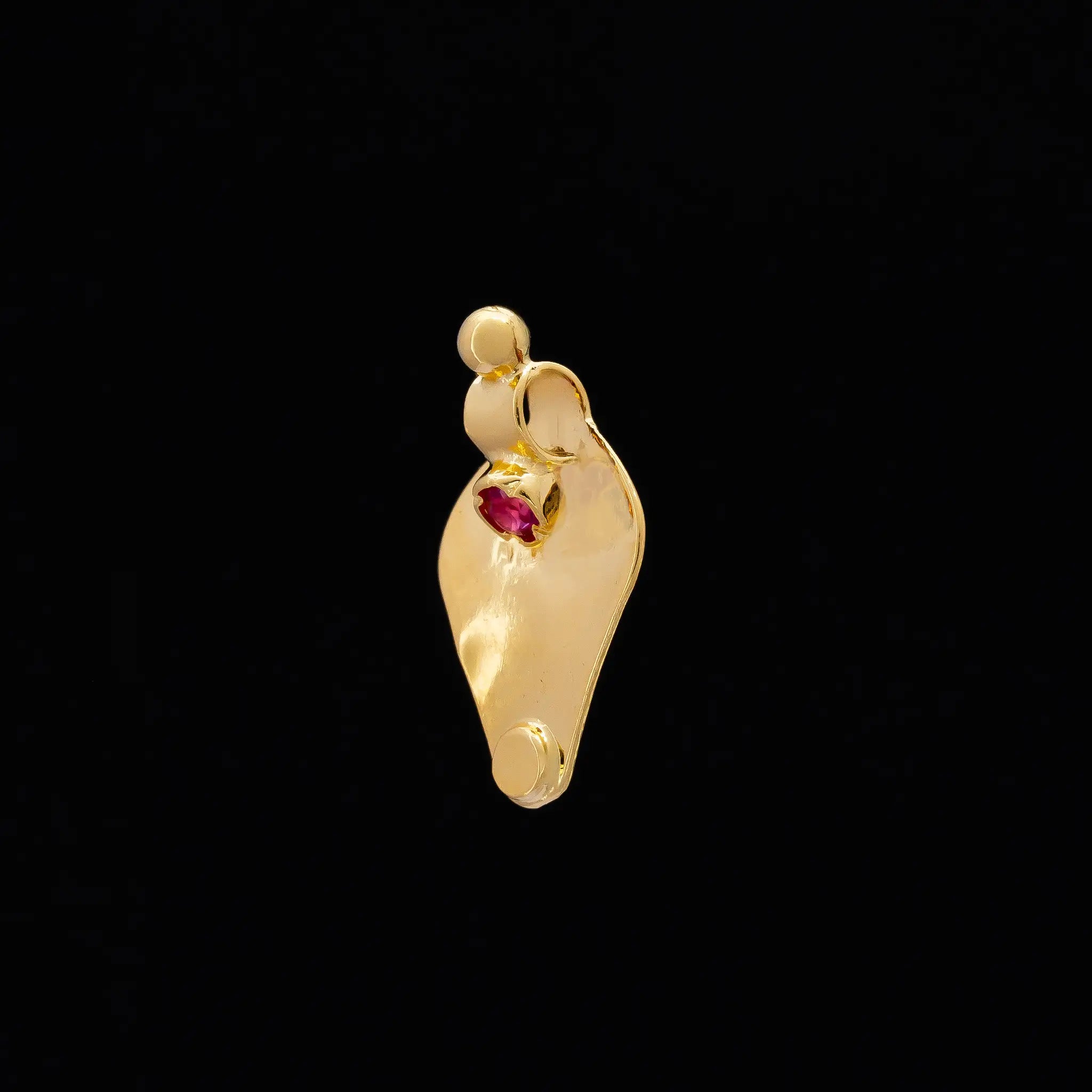 Gold Thali Pendant PSTLT3aR-05