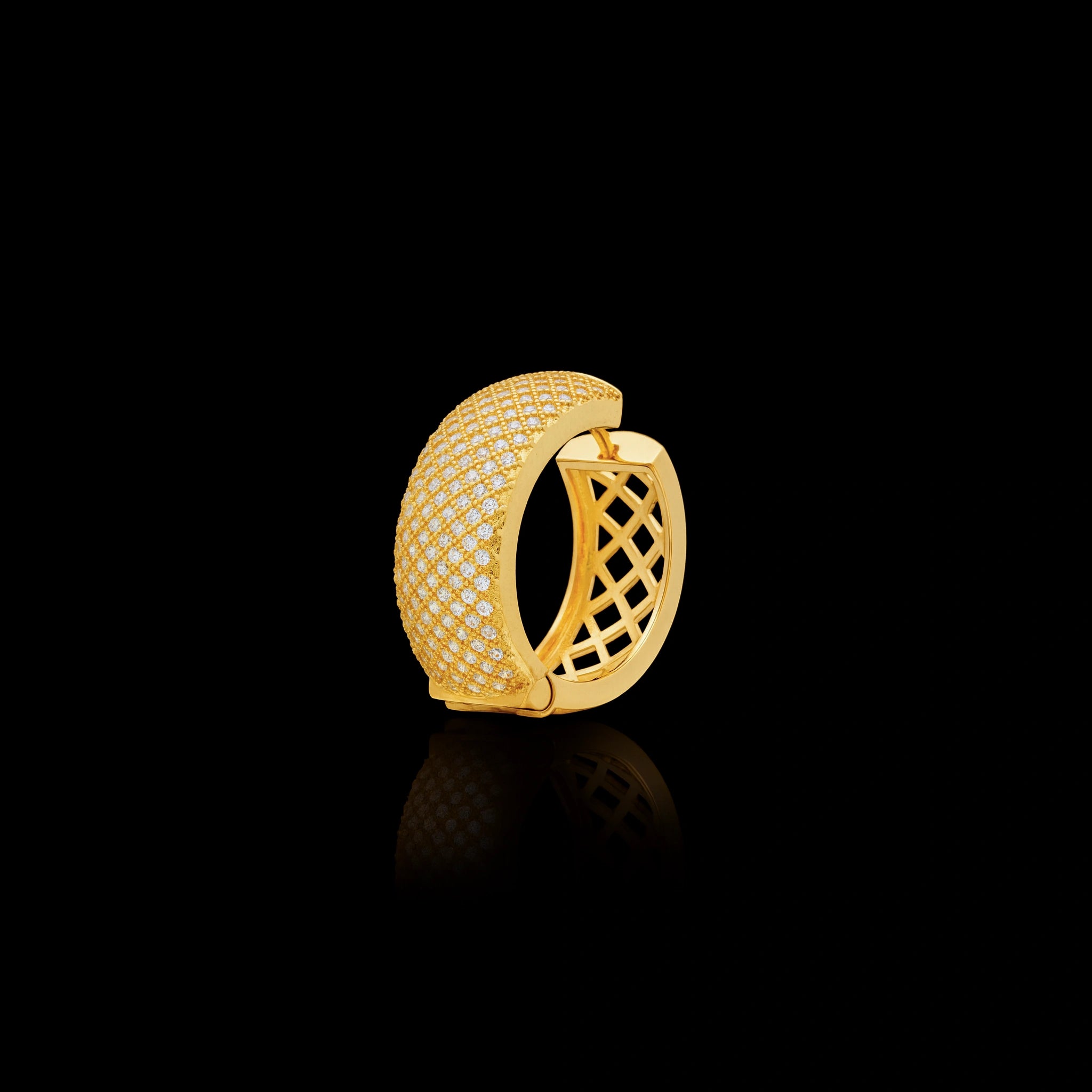 Designer Gold Plated Stud