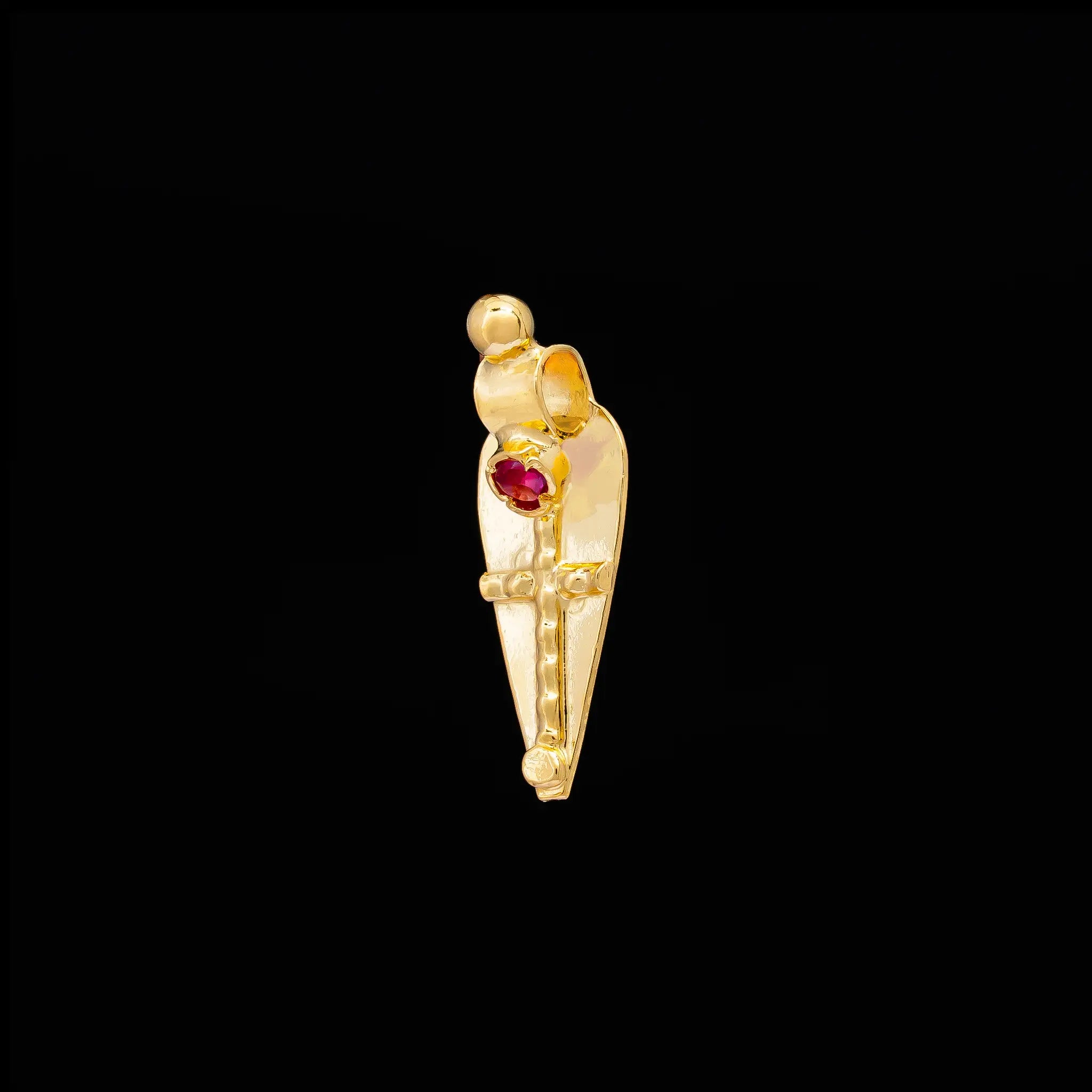 Gold Thali Pendant PSTLT4R-05