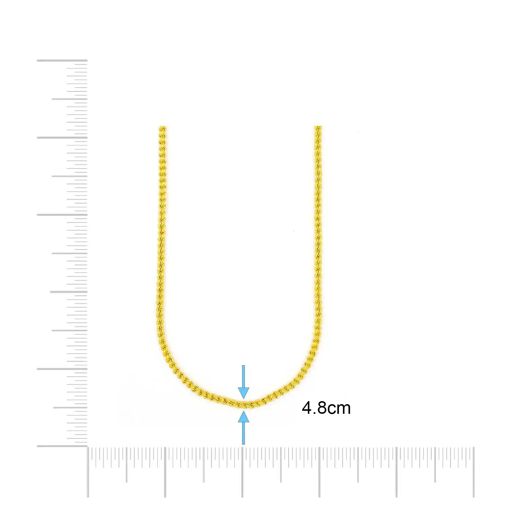 Gold chain PCPN8-006