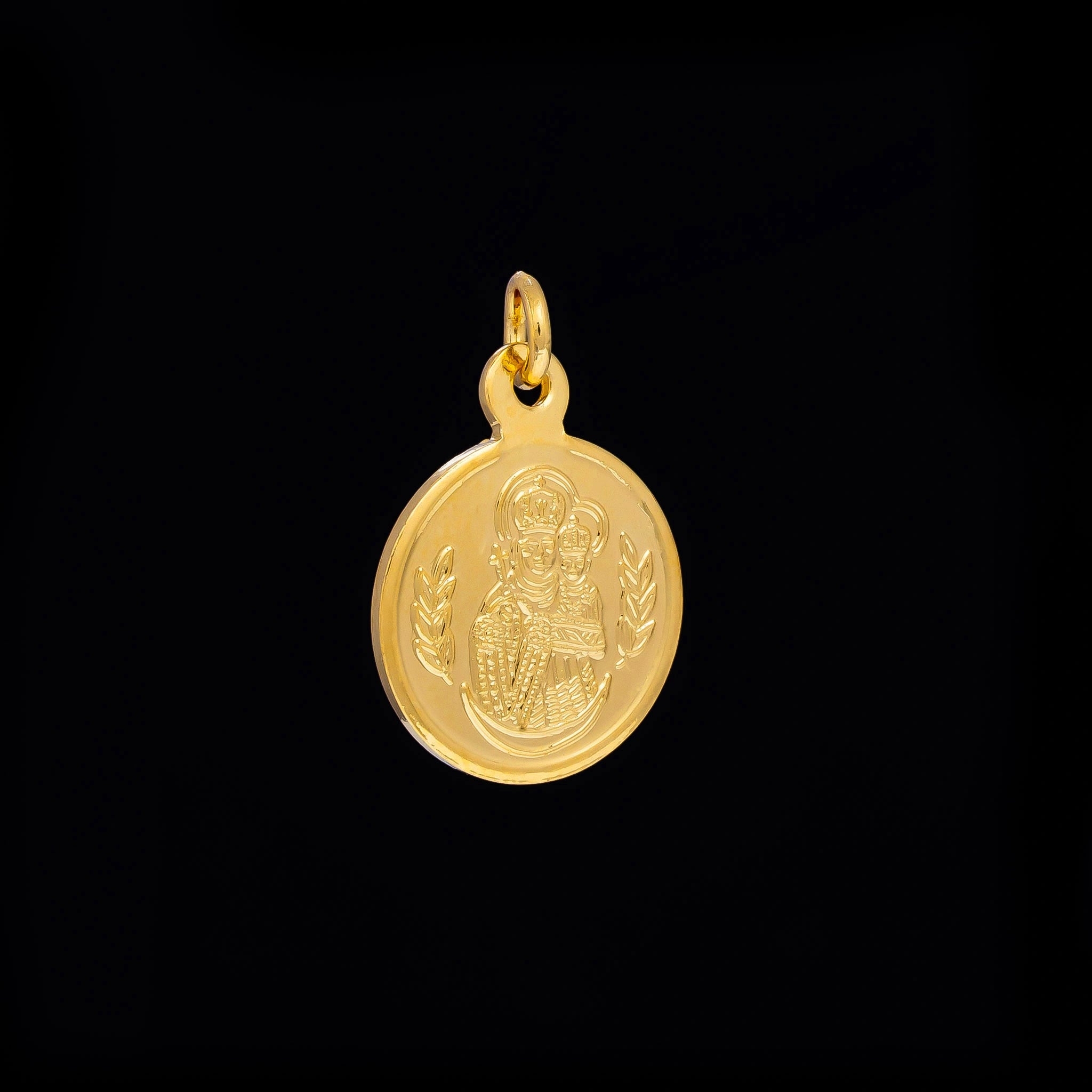 Gold Layered Coin Pendent PGLT100-06