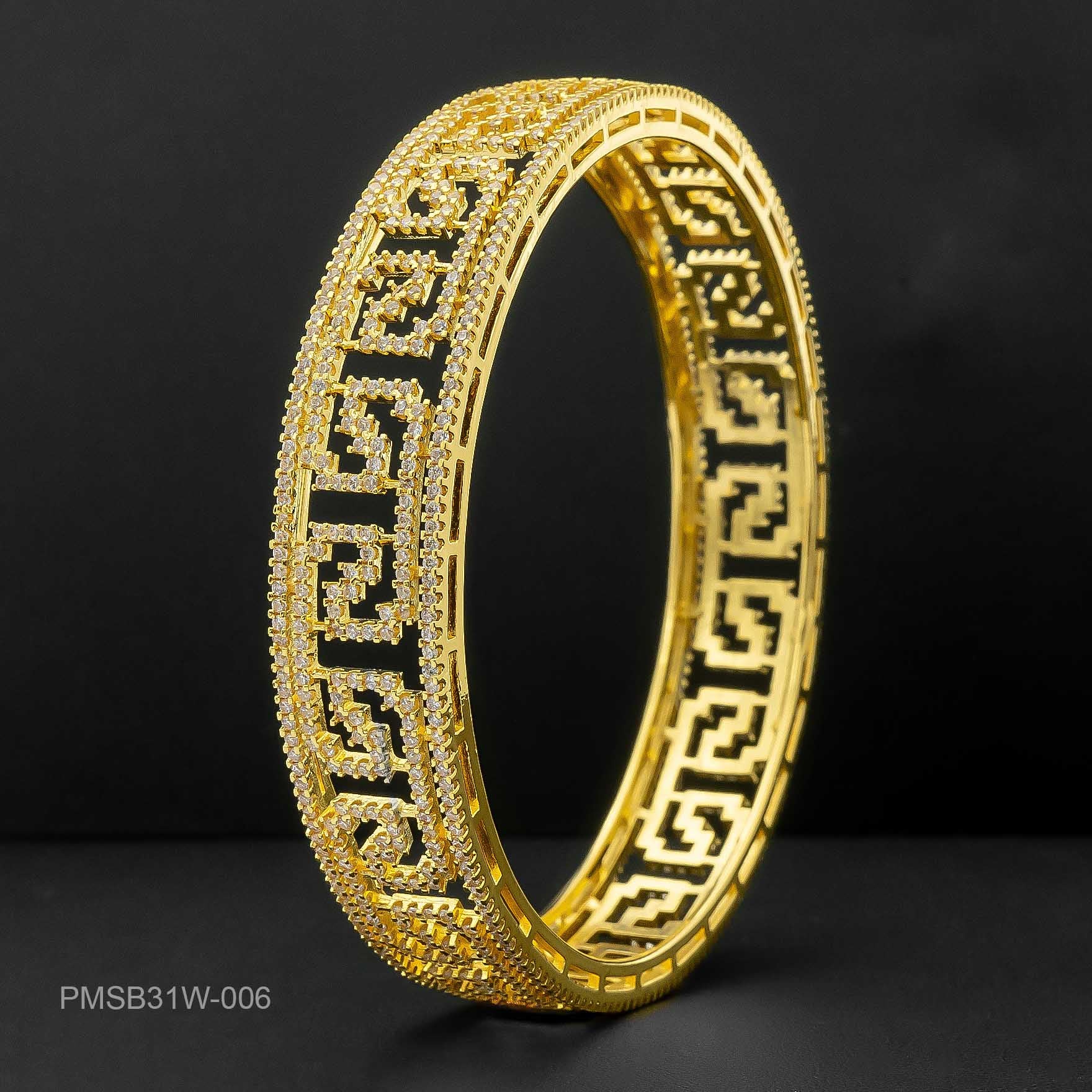 PREMIUM STONE BANGLE PMSB31W-006