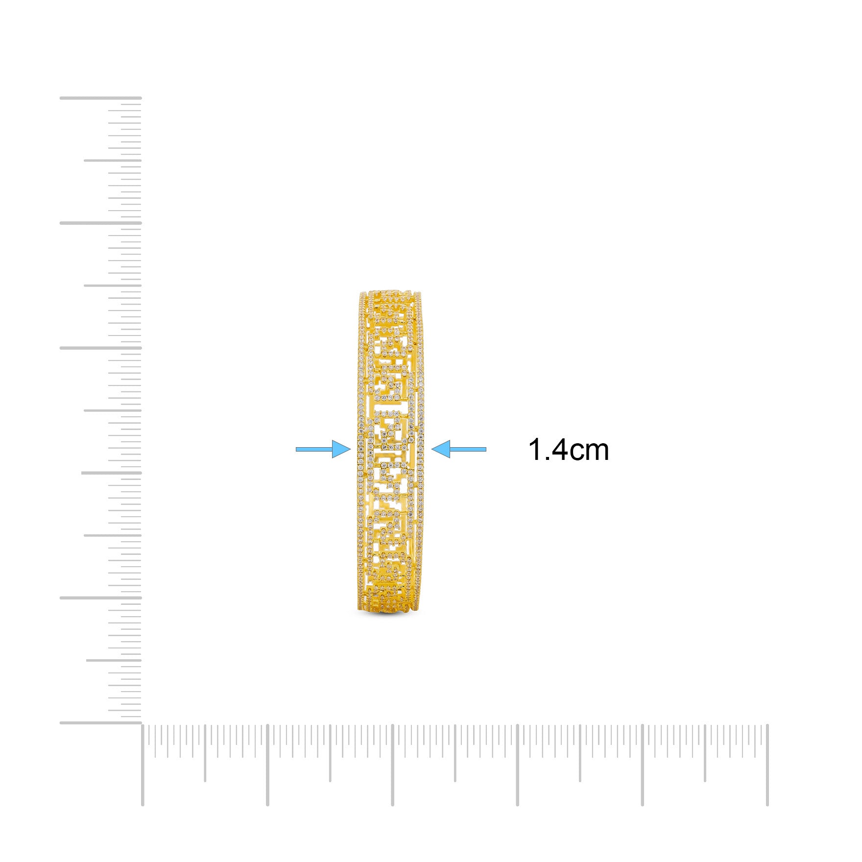 PREMIUM STONE BANGLE PMSB31W-006