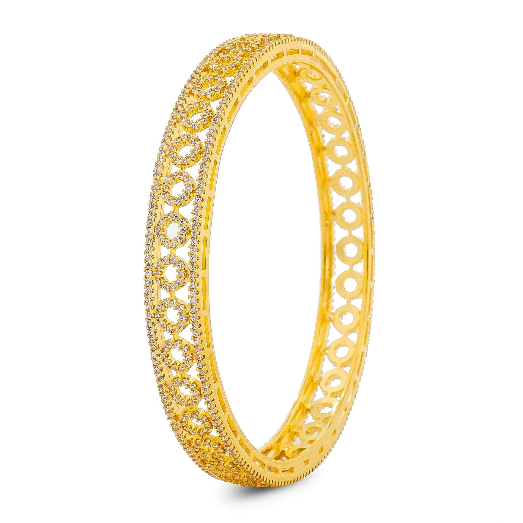 PREMIUM STONE BANGLE PMSB16W-006