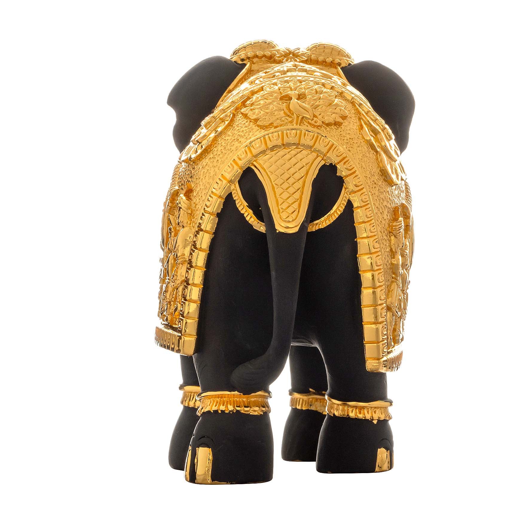Elephant Figurine – Ornate Carved Design – Decorative Showpiece – Home Décor & Vastu Gift | PIDRBEL6-059