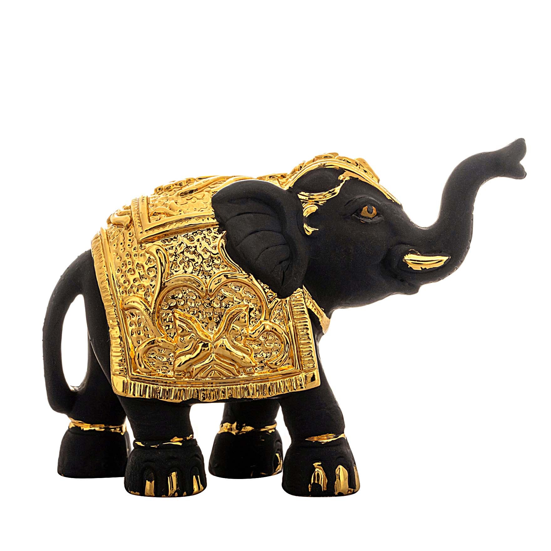 Elephant Figurine – Ornate Carved Design – Decorative Showpiece – Home Décor & Vastu Gift | PIDRBEL1-011