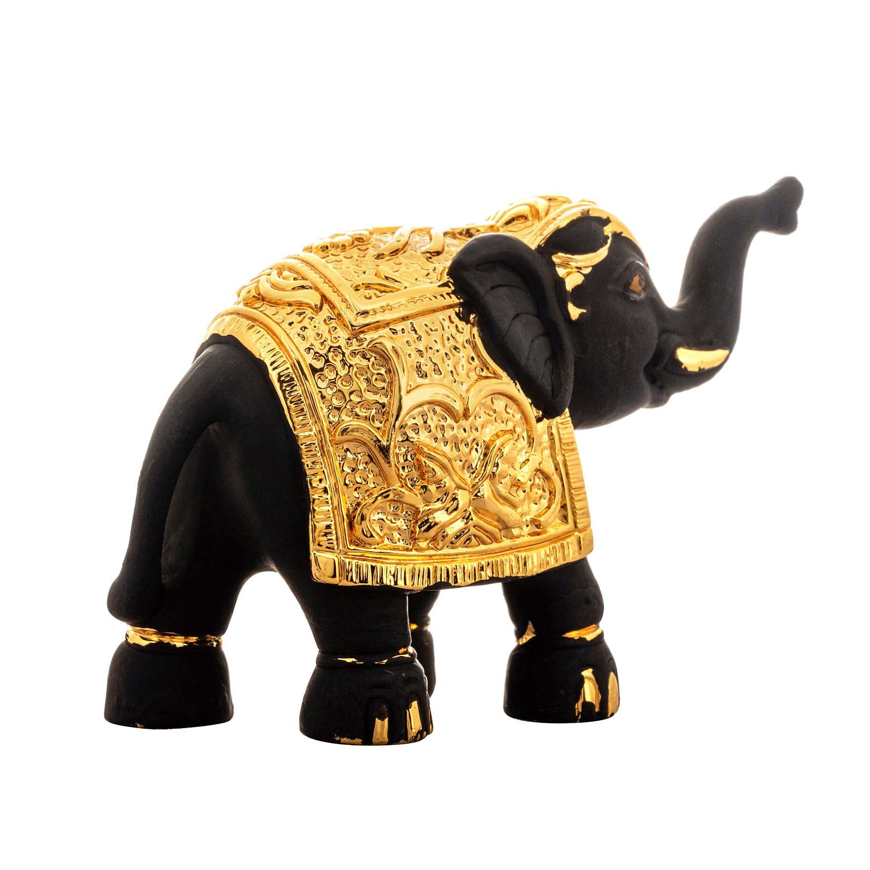 Elephant Figurine – Ornate Carved Design – Decorative Showpiece – Home Décor & Vastu Gift | PIDRBEL1-011
