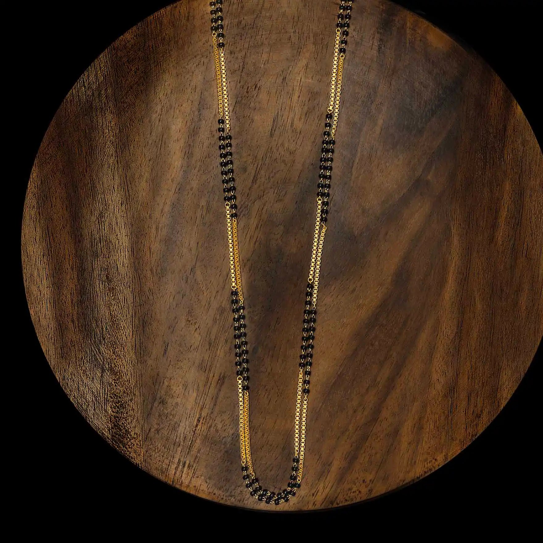 Double Layer Karimani (Mangalsutra) Chain PKM6