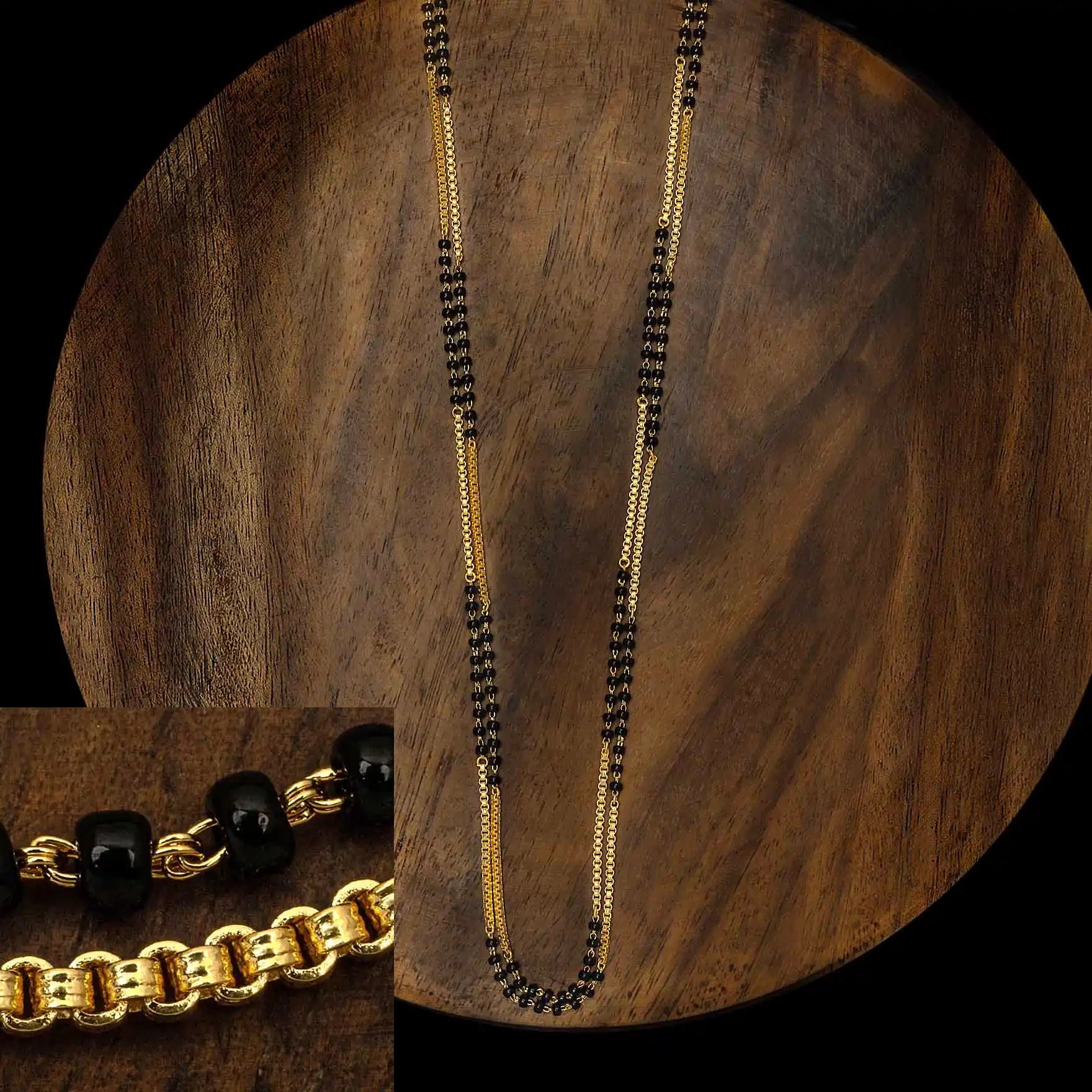 Double Layer Karimani (Mangalsutra) Chain PKM6