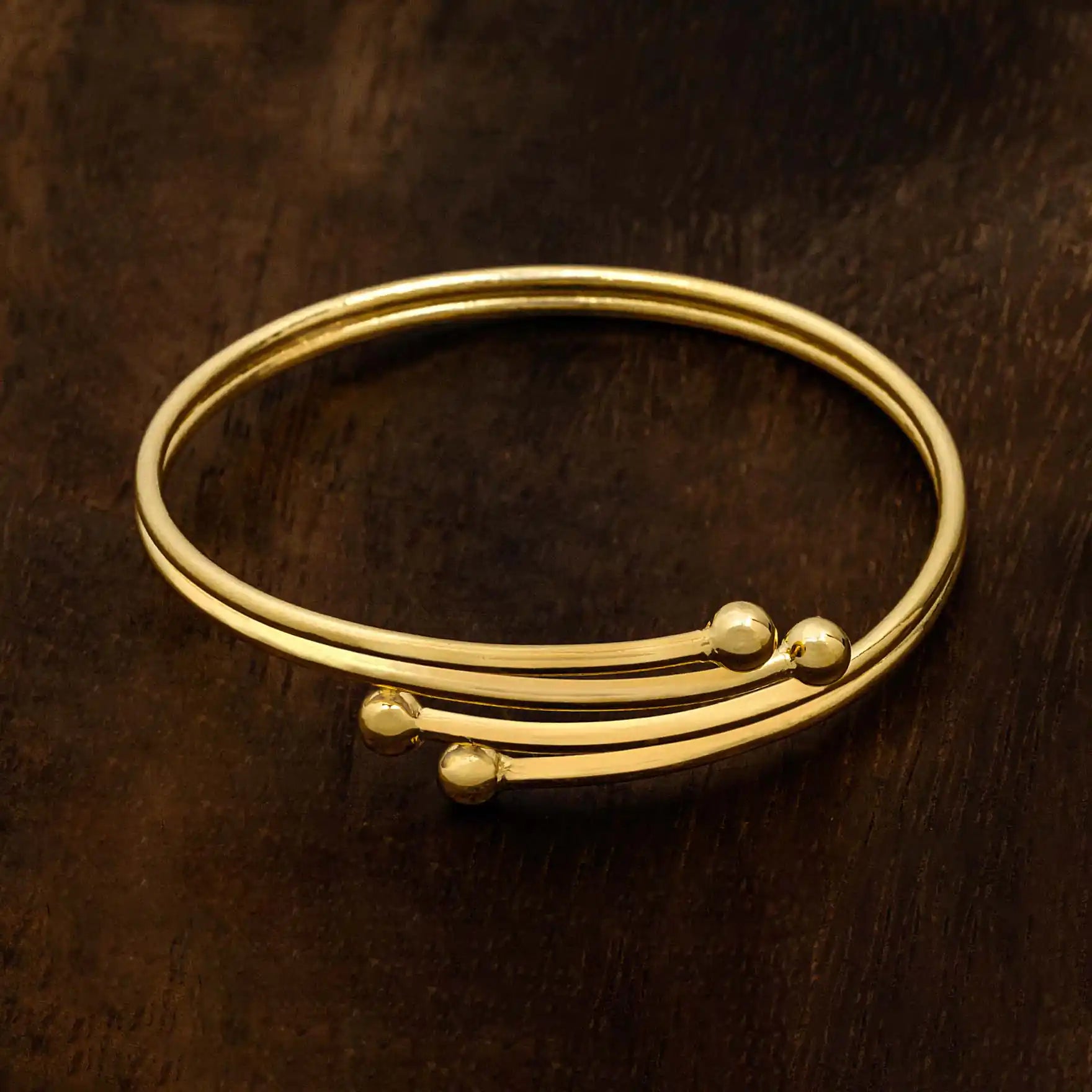 Gold Bangle PGB84-23-052