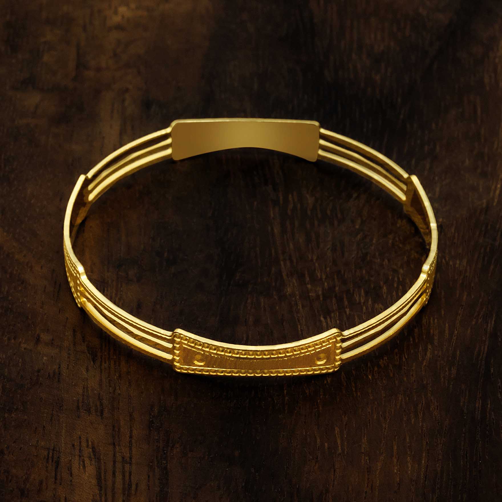 Gold Bangle PGB66-24-571