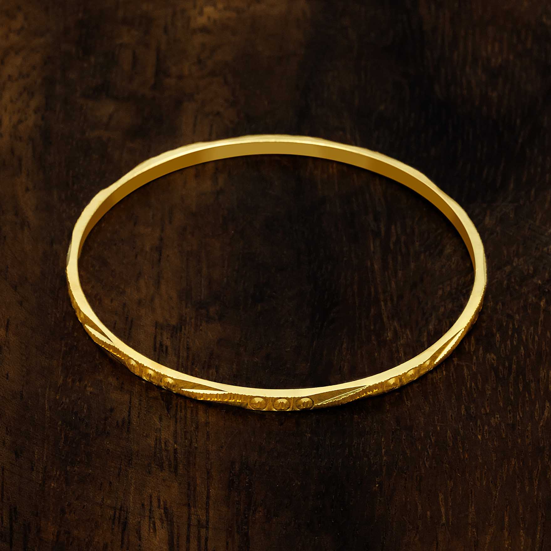 Golden Bangle PGB56-031