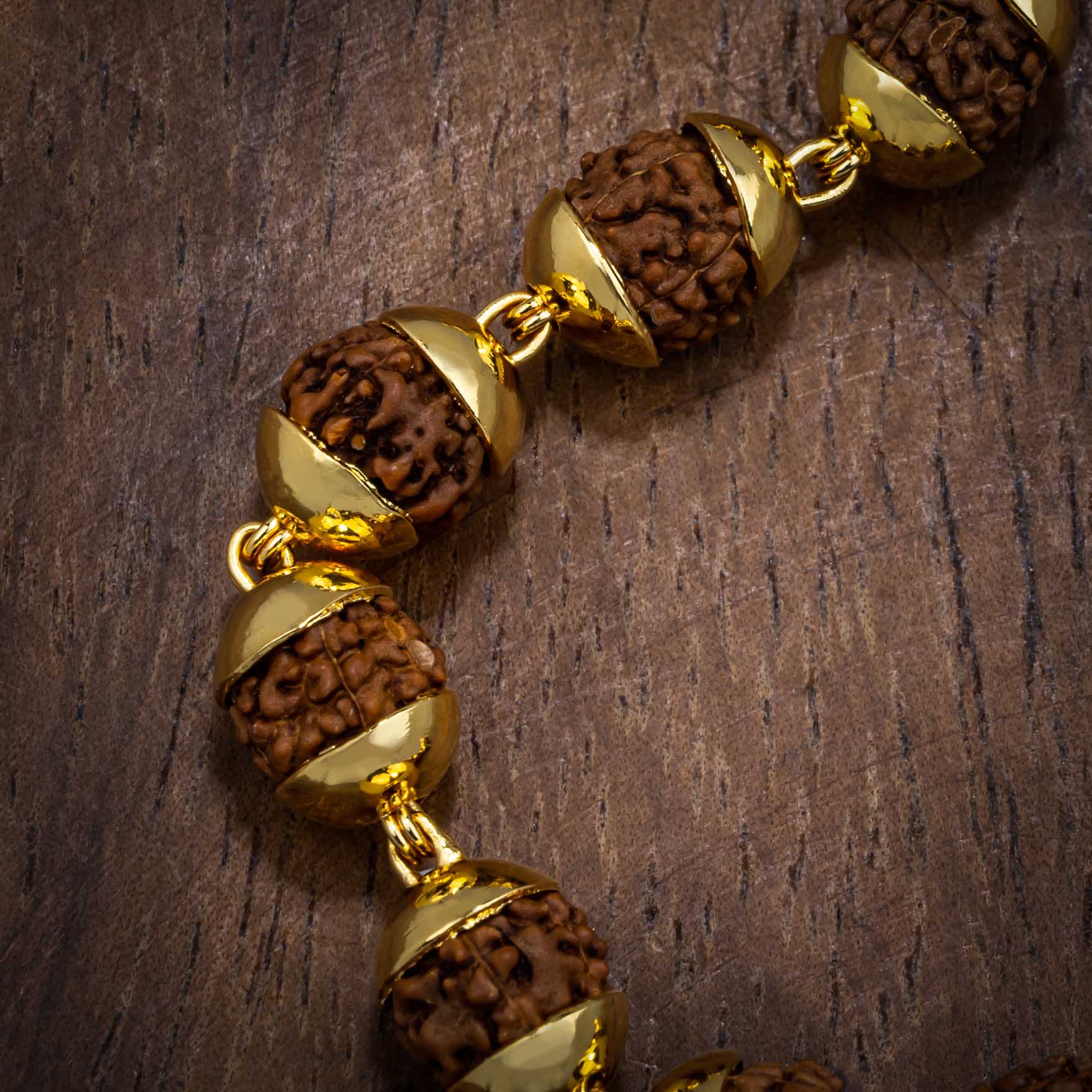 Real 5 Face Rudraksha Bracelet PRUBR1-052