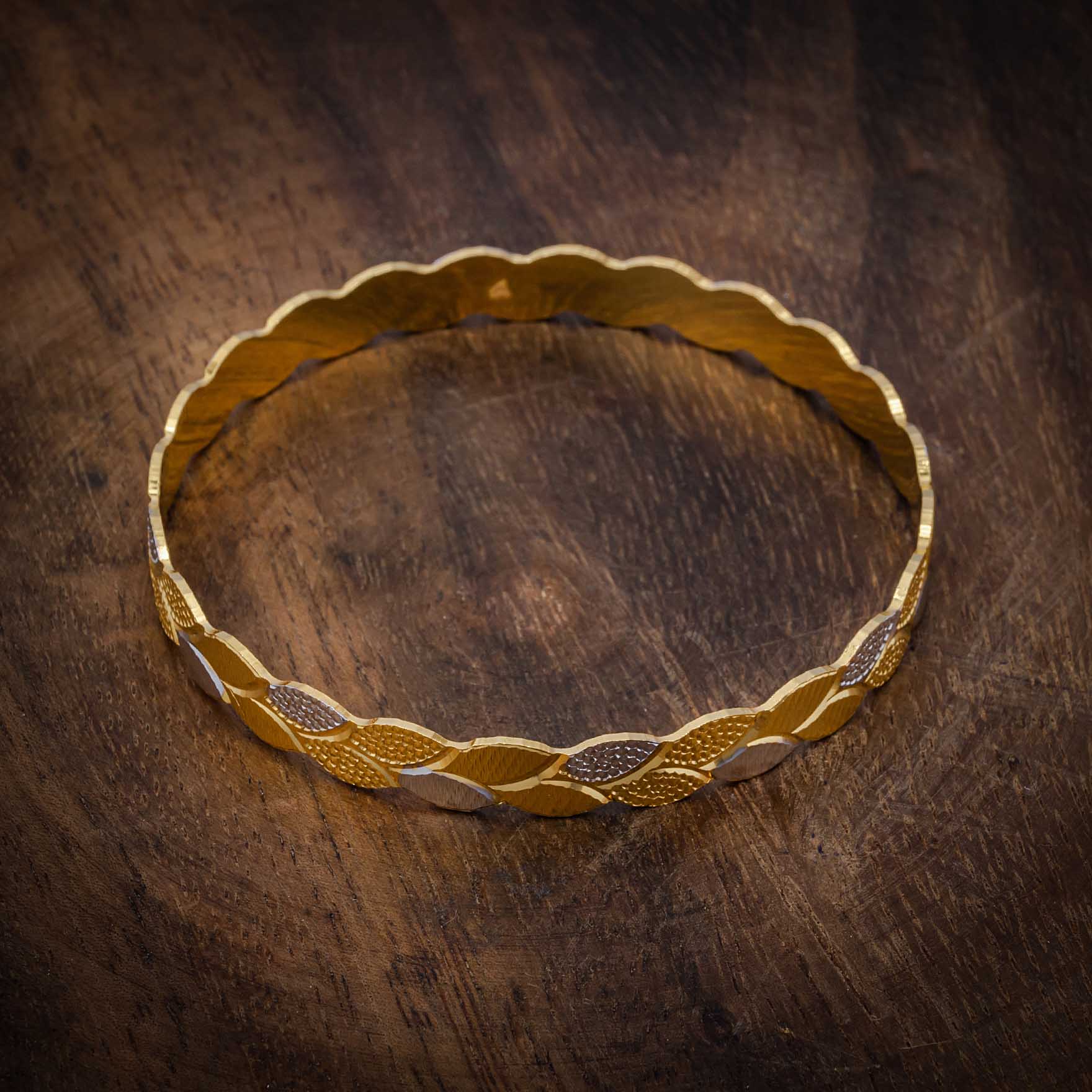 Rhodium Bangle PRGB43-091