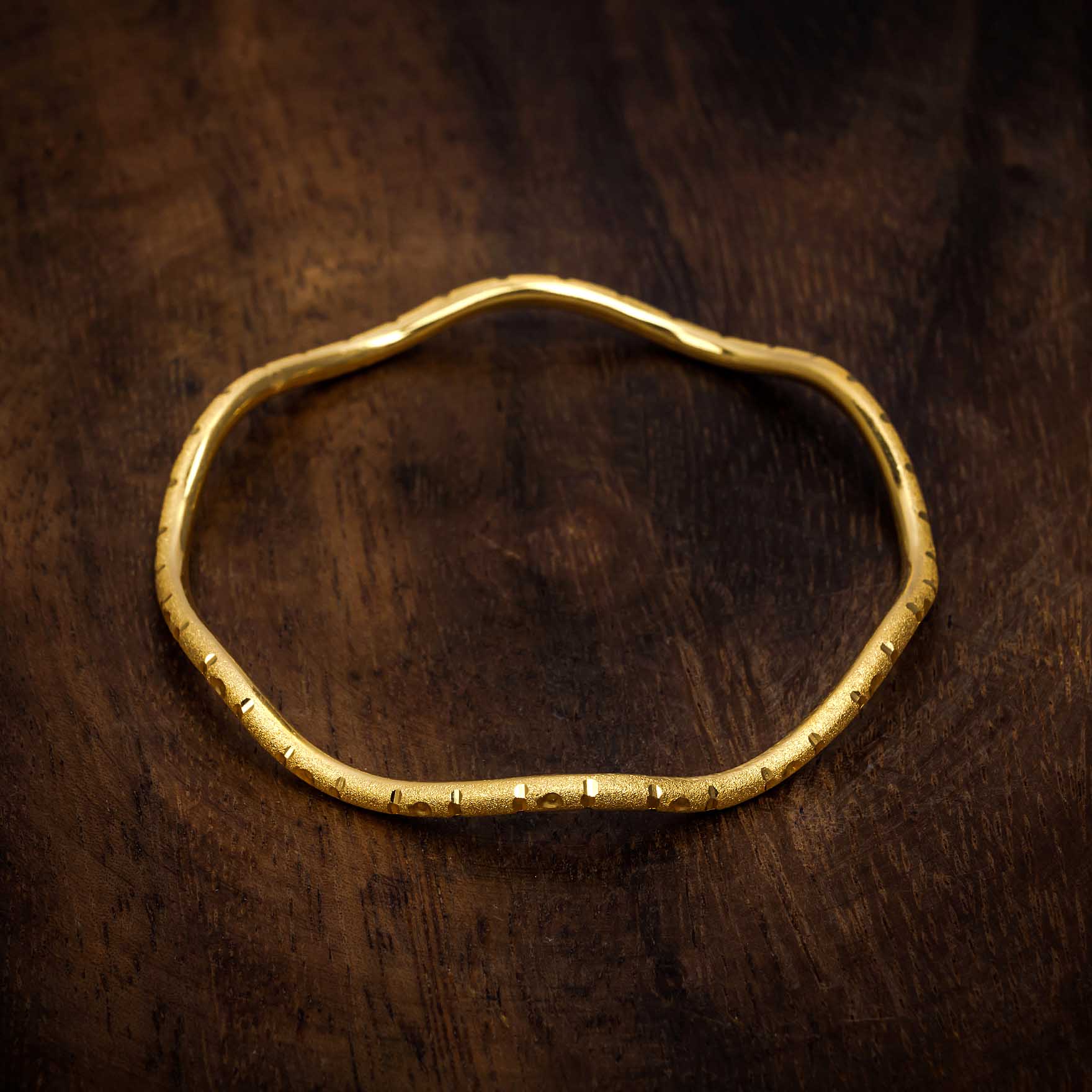 Golden Bangle PGB53-031