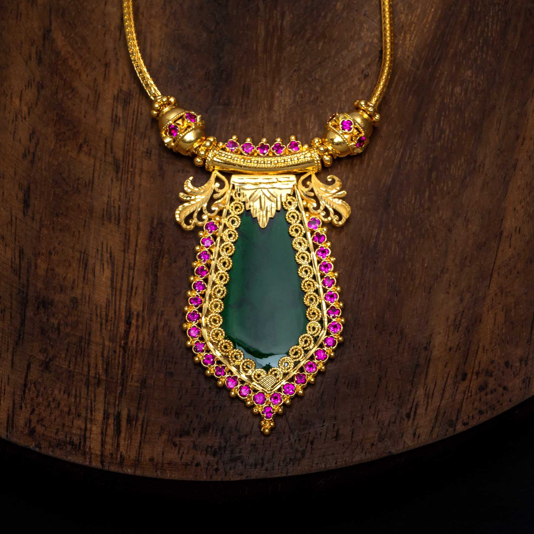 palakka Nagapadam Necklace PSPKNNG16-0311