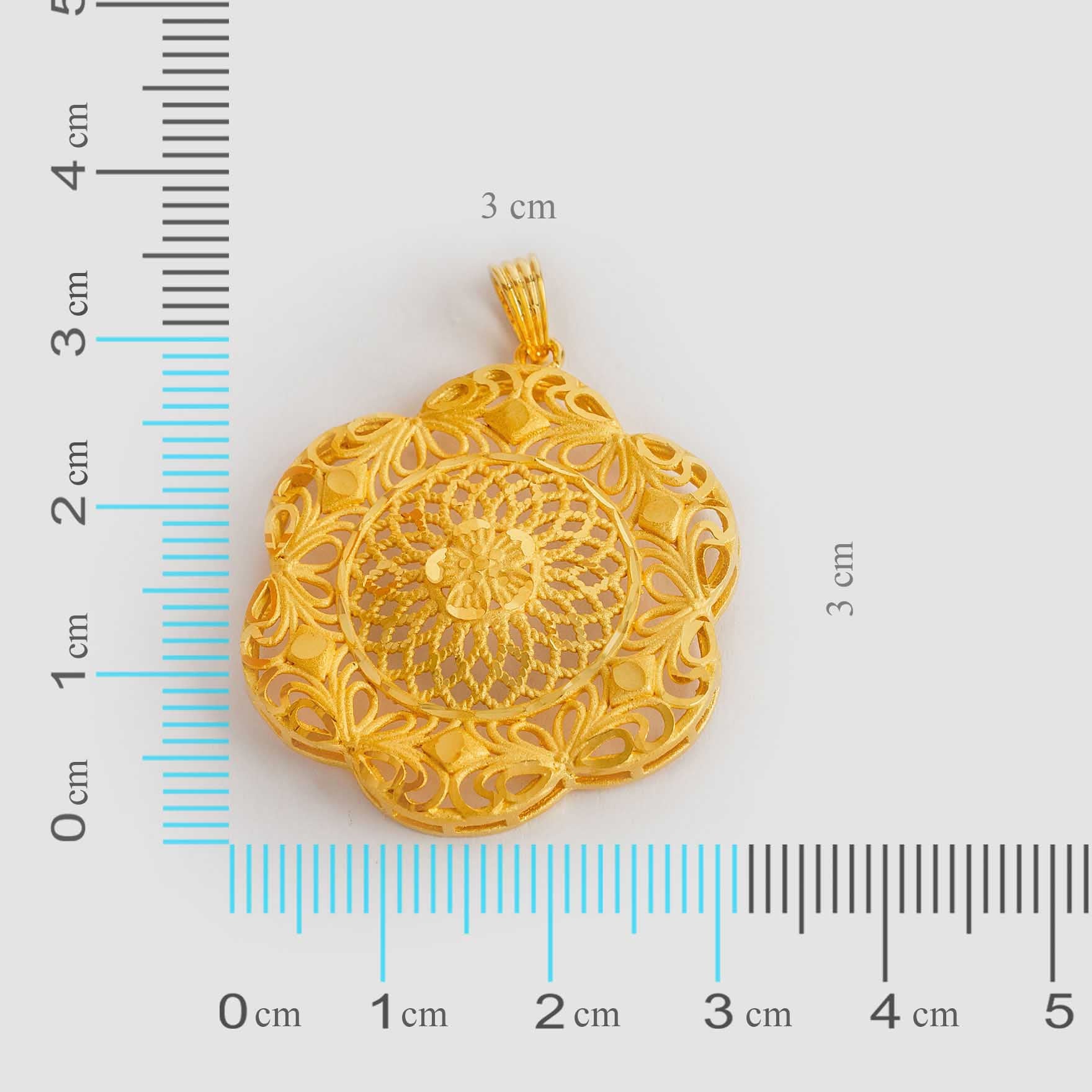 Gold Pendant PGLT61-011