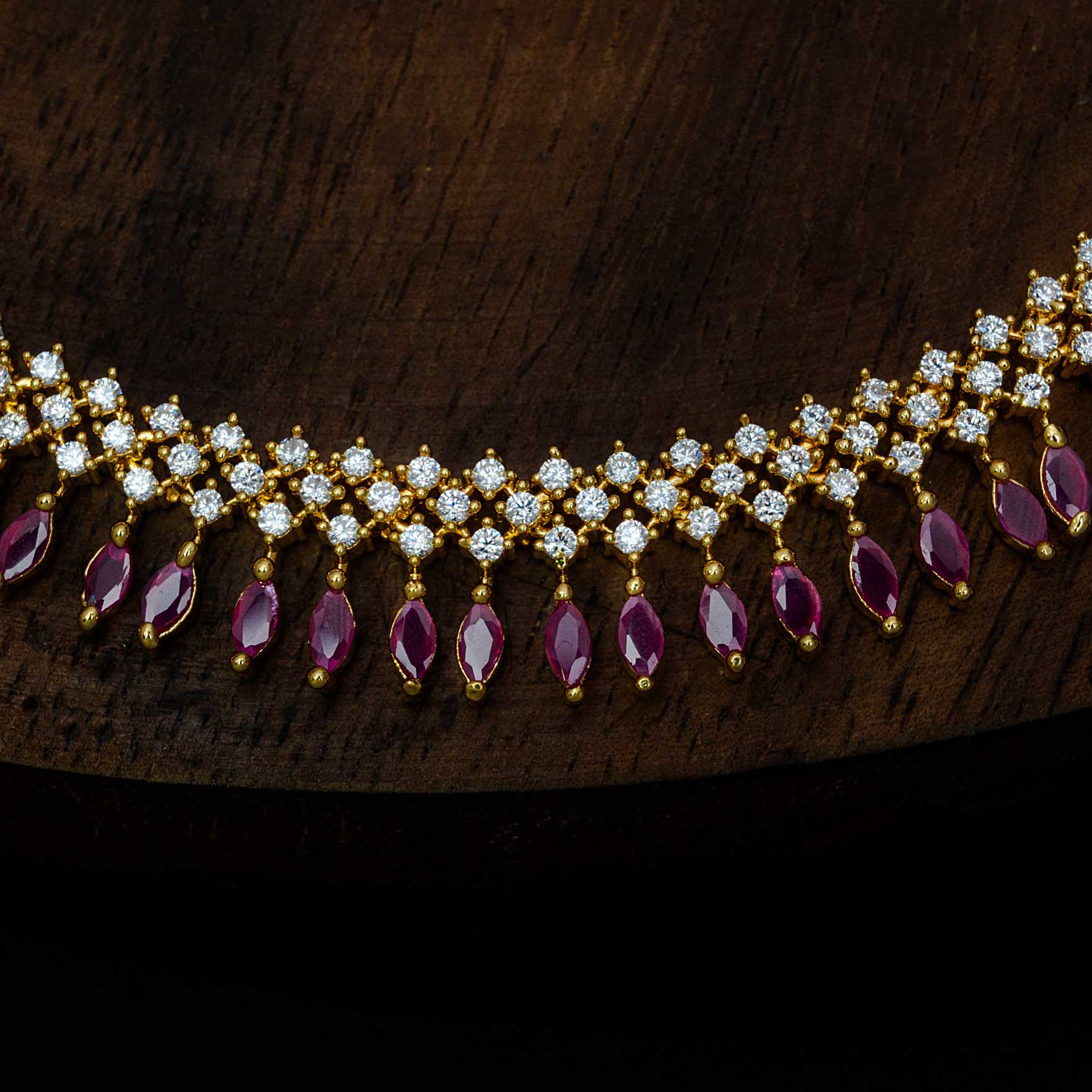 Stone Necklace PSNSS61WR-035