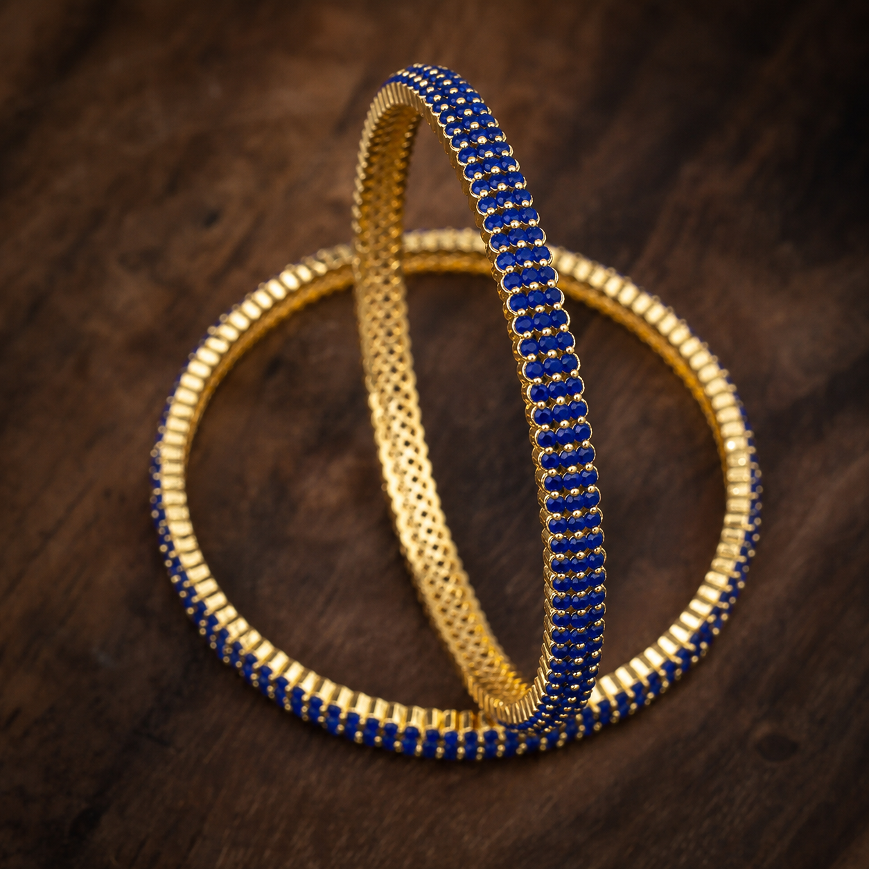 Blue Stone Bangle PSB18BL-092