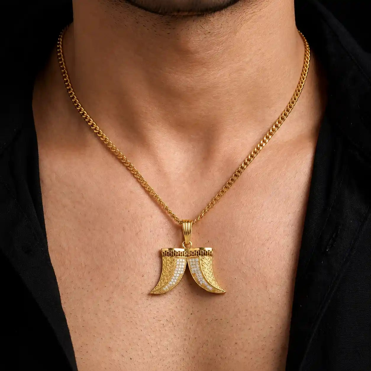 Golden Pendant PSLT11W-081