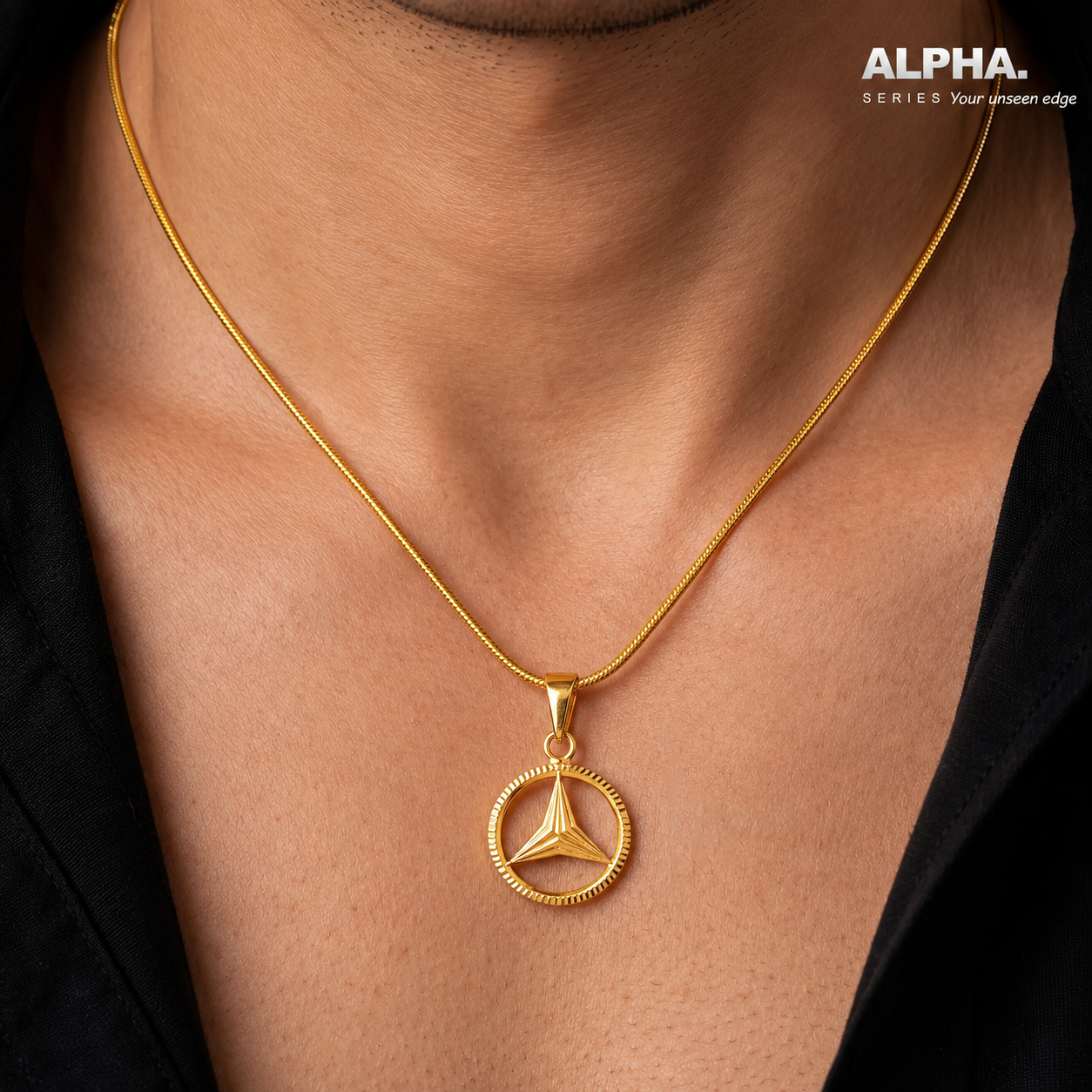 Gold Pendant PGLT15-052