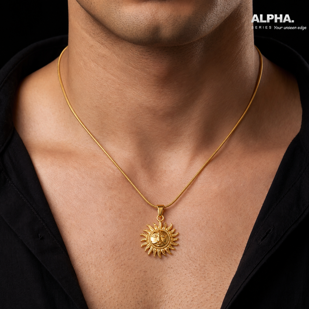 Gold Pendant PGLT24-002