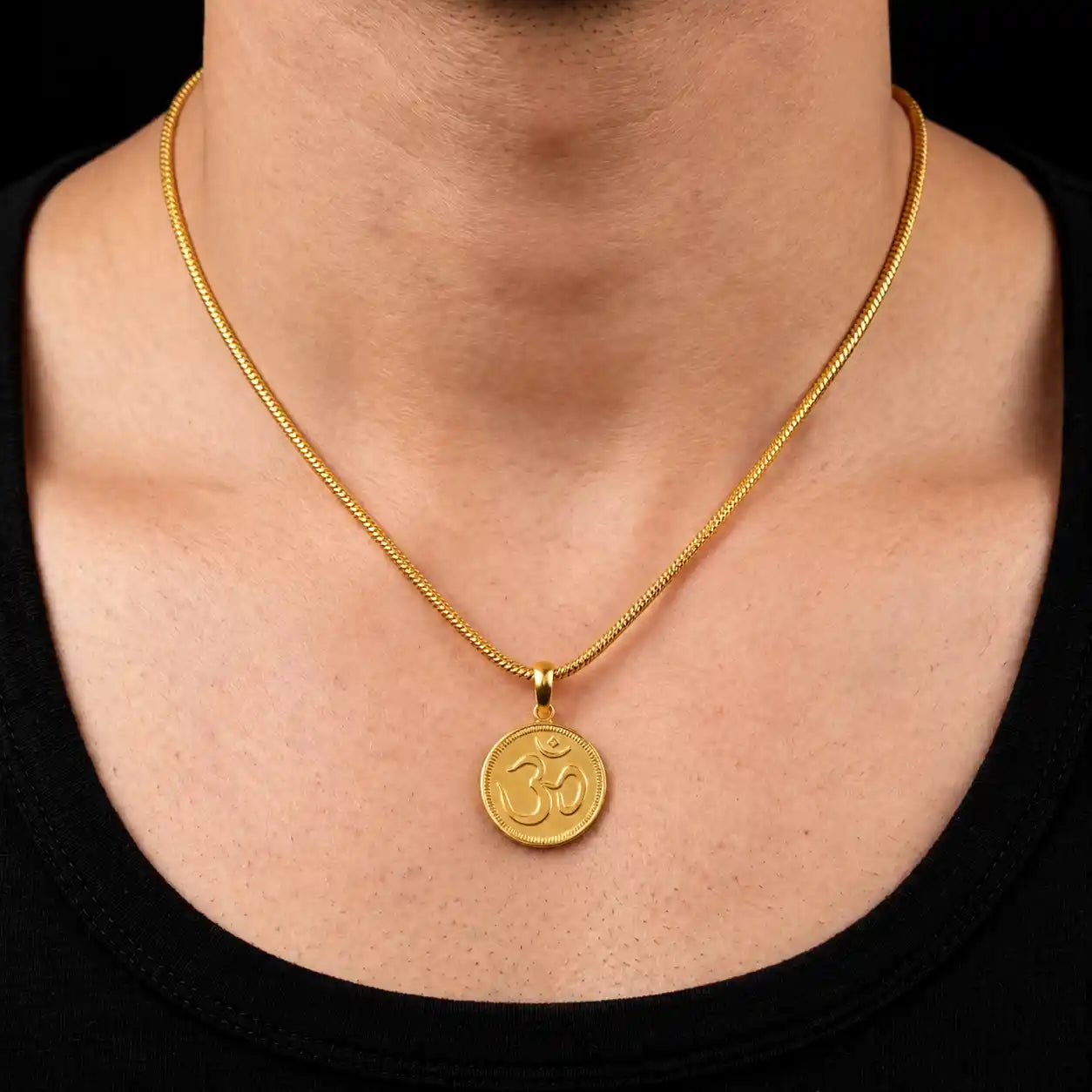 Gold Layered Coin Pendent PGLT97-06
