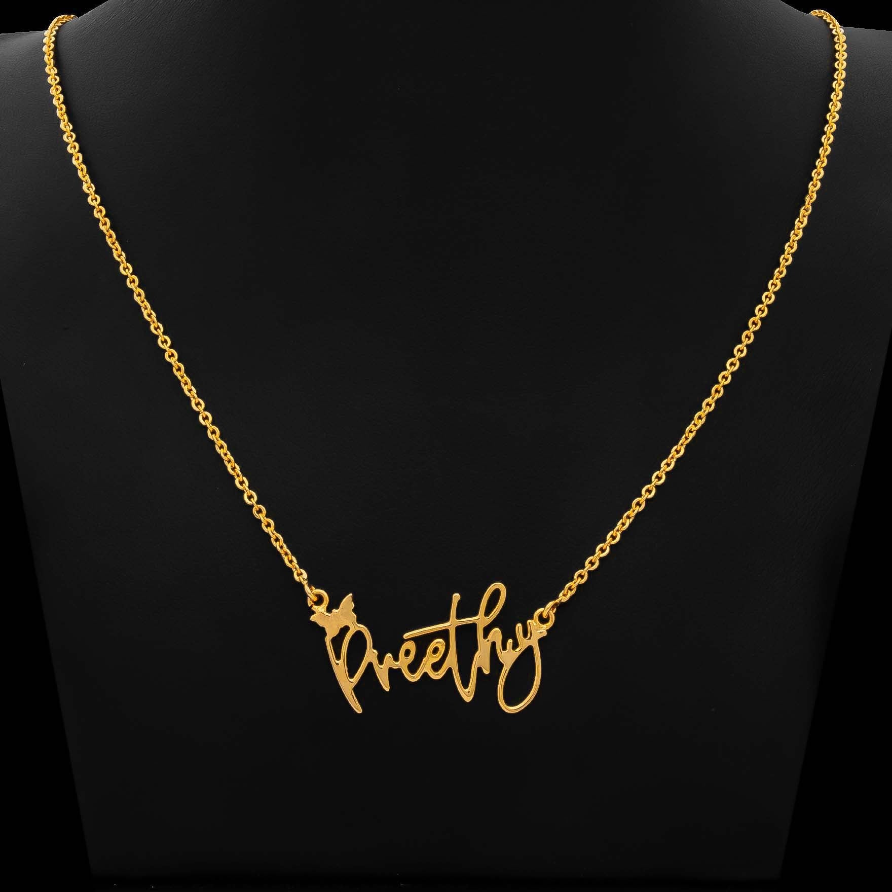 Personalized Name Pendants