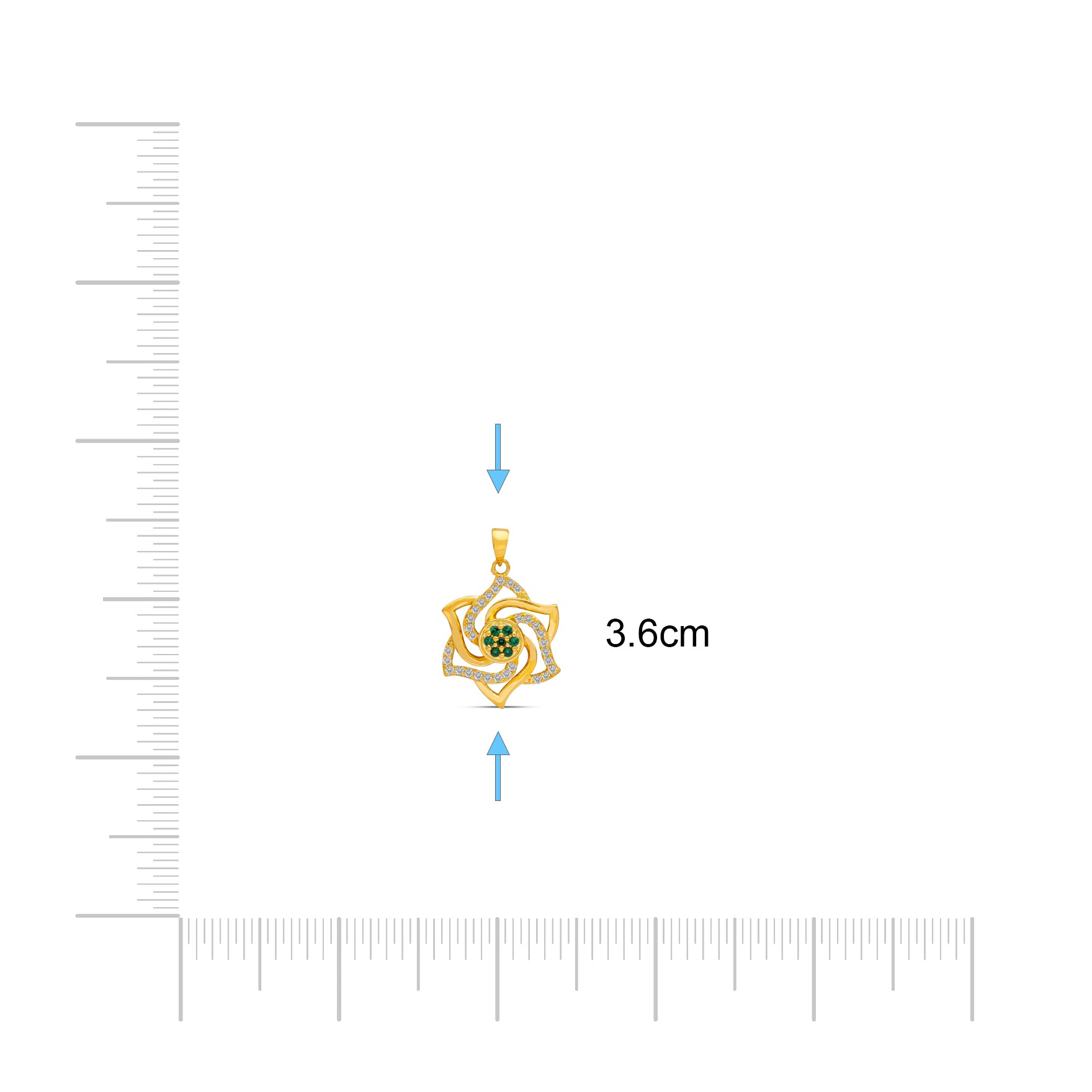 STONE PENDENT PSLT41WG-011