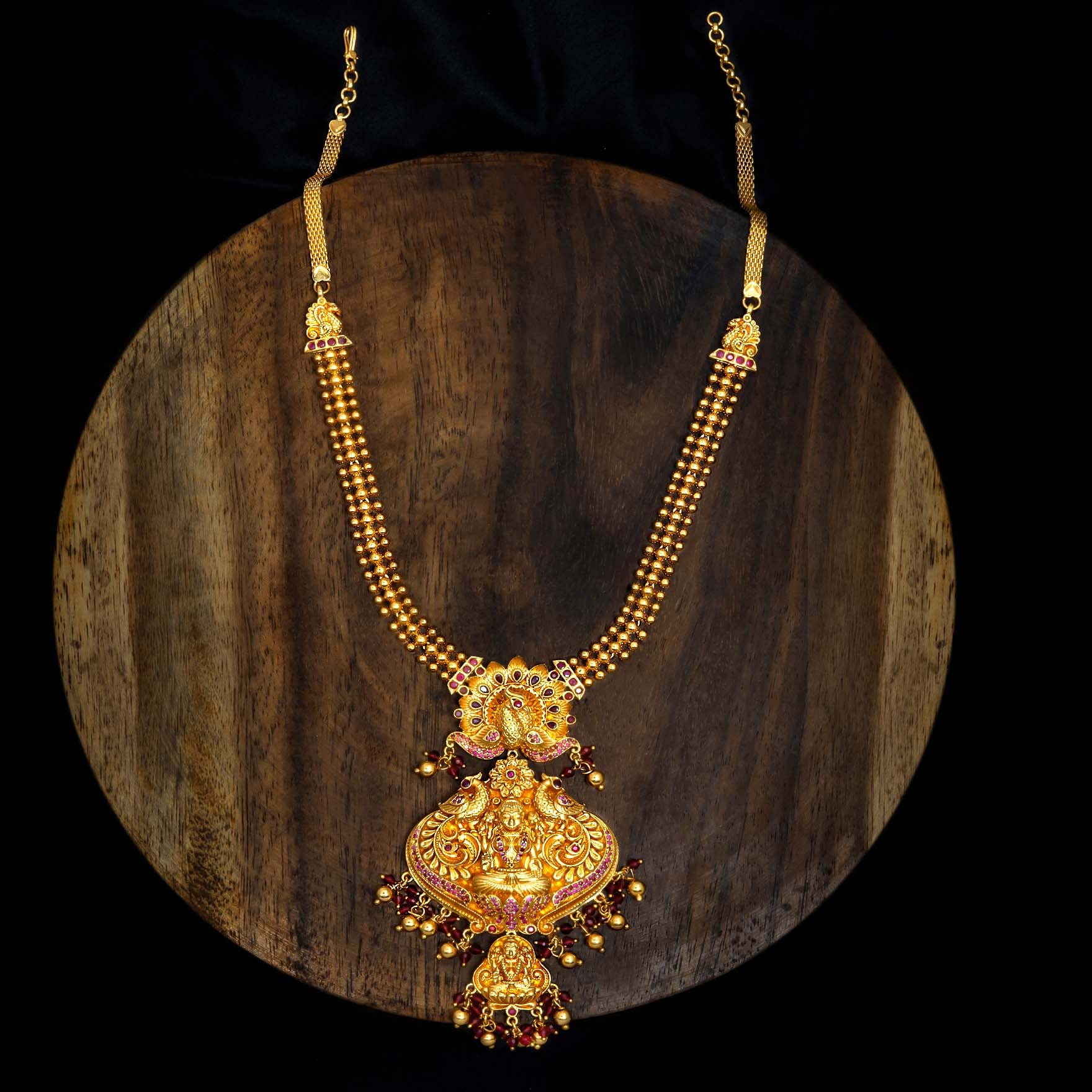 Sreshta Necklace With Earring PSGRNSSR7R-0311 , PSGRHSTSR2R-004