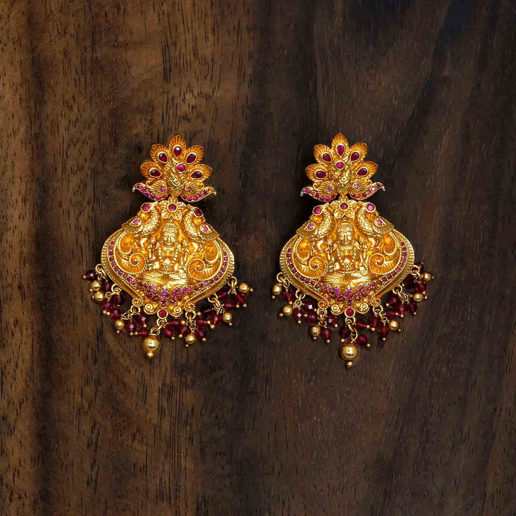 Sreshta Necklace With Earring PSGRNSSR7R-0311 , PSGRHSTSR2R-004