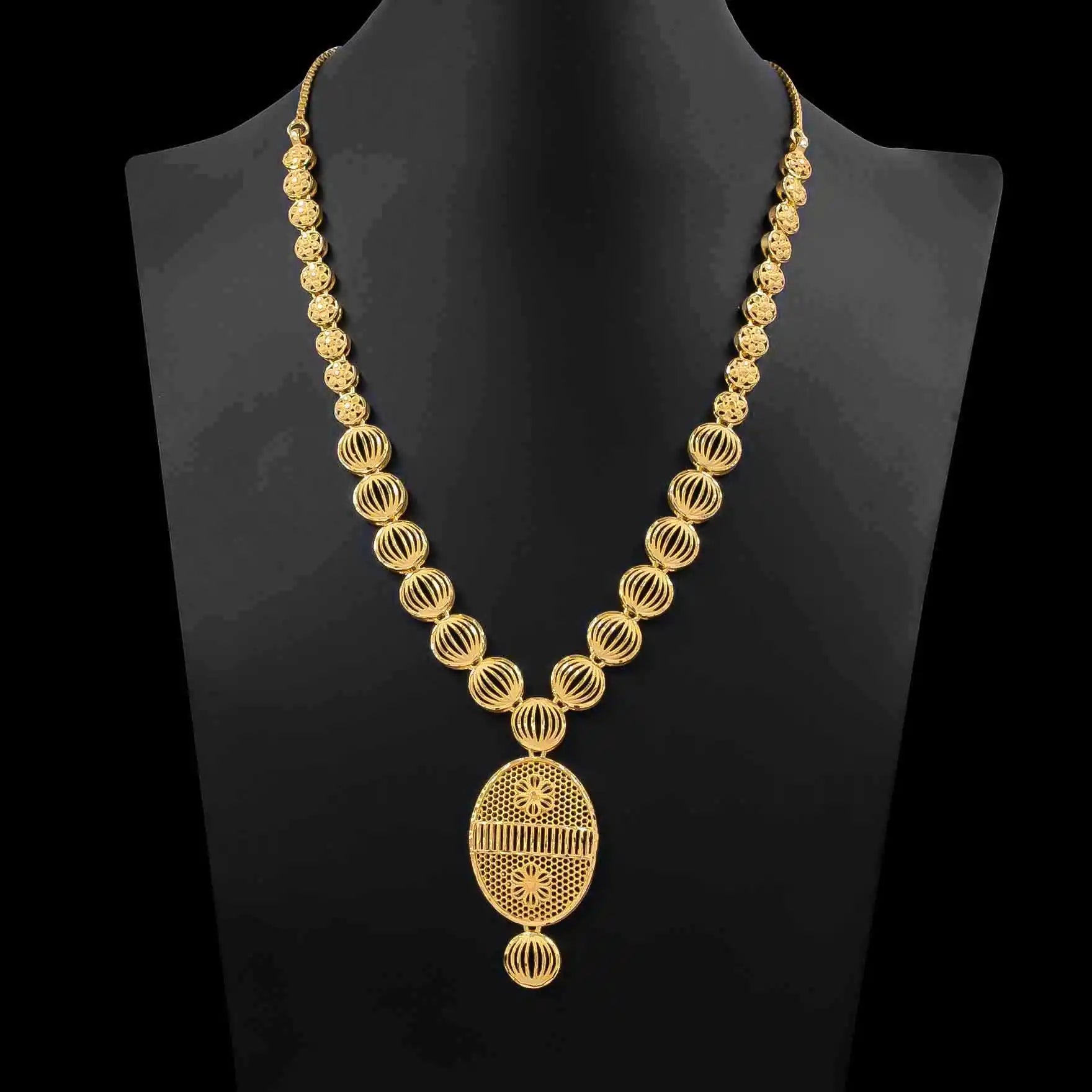 1 Gram 24kt Gold Plated Necklaces