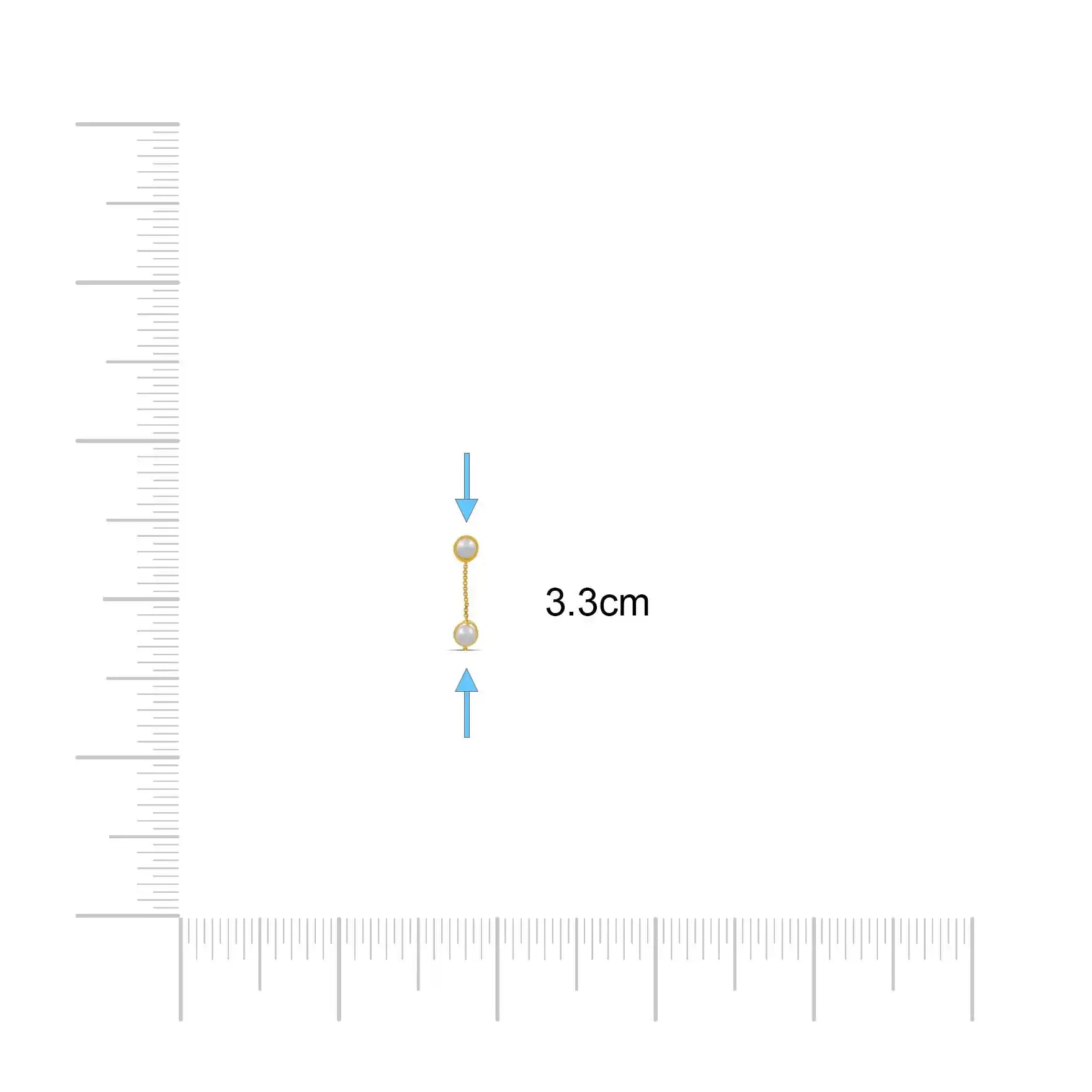 Hanging Stone Stud PSHST223aP-041