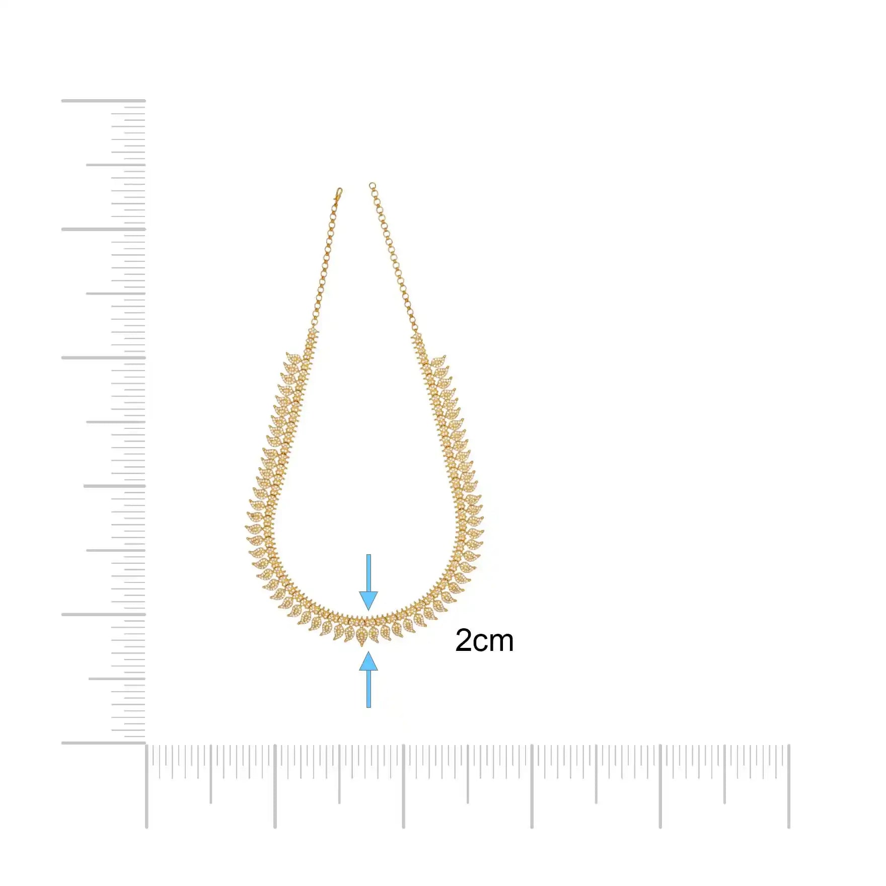 Stone Necklace Long PSNL16W-0101