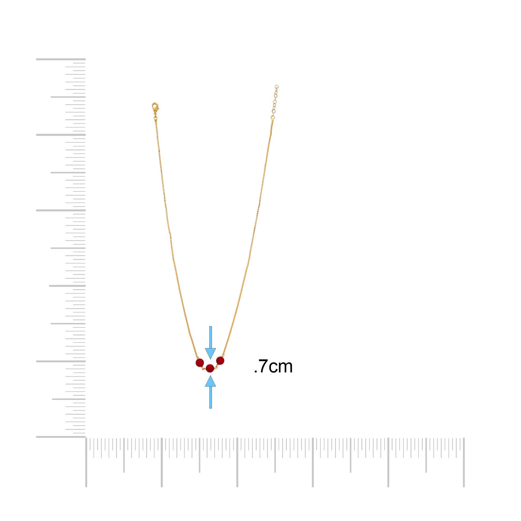 Coral Stone Necklace PPNS2C-083