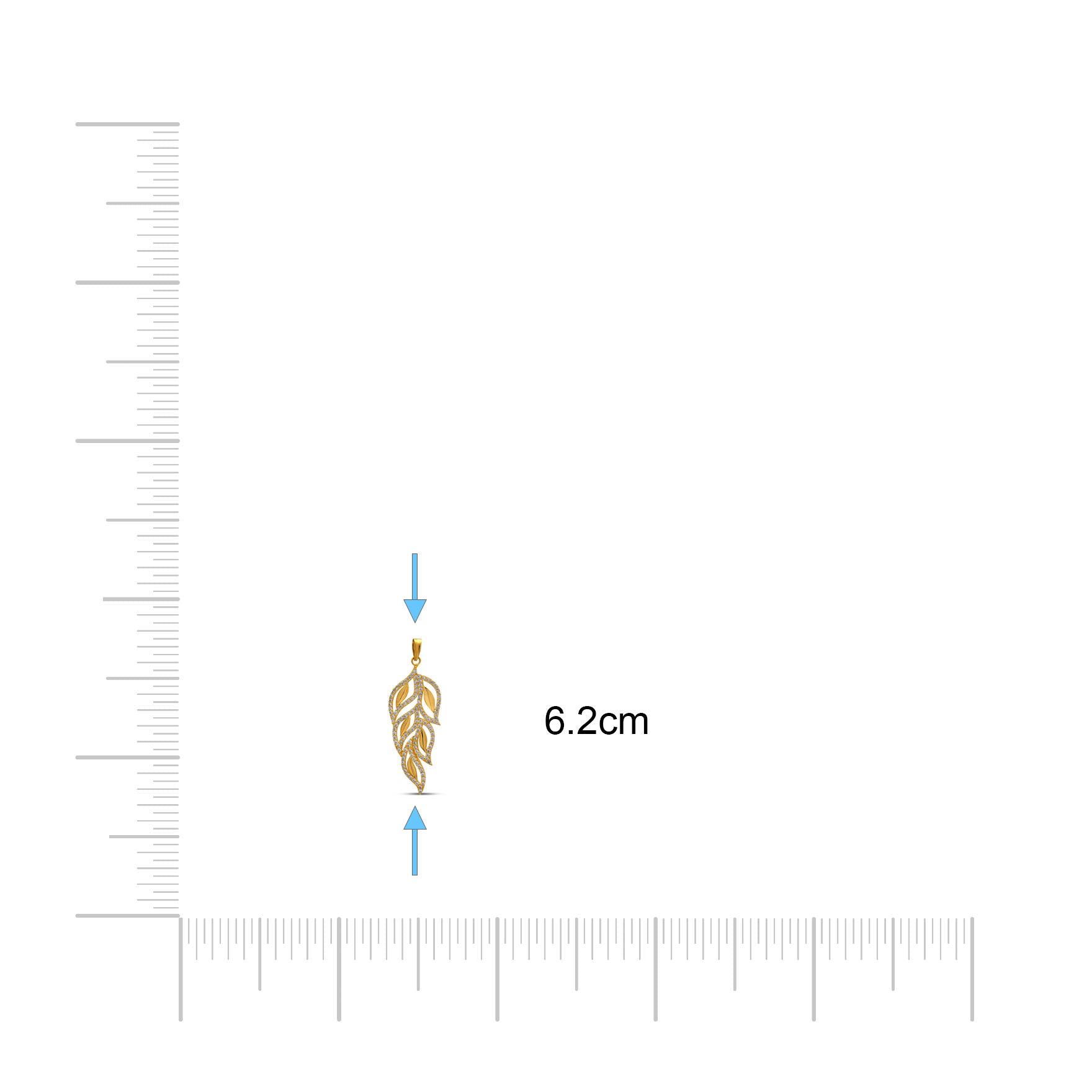 GOLD PENDANT PSLT23W-022