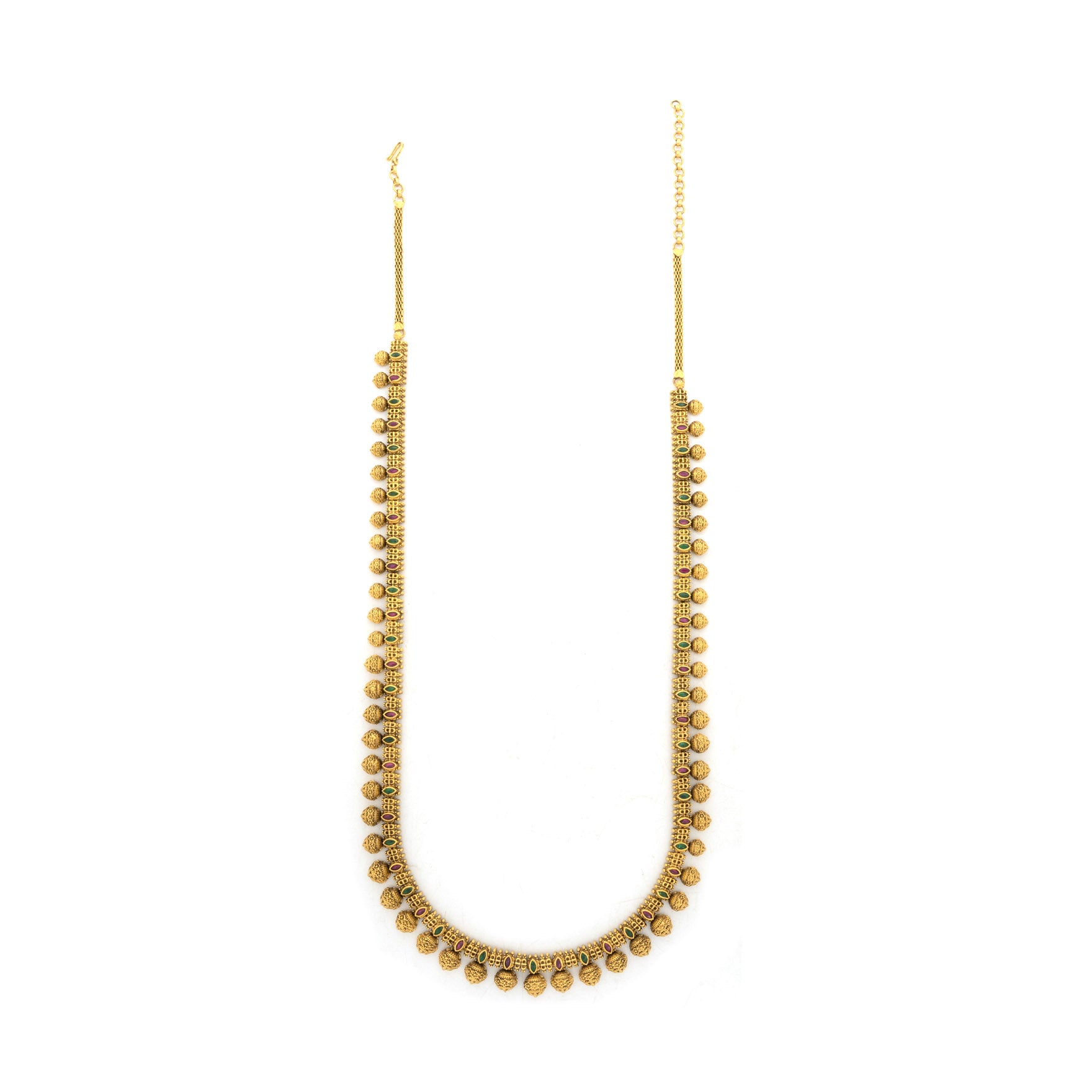 Royal Antique Necklace PSGRNLSR44RG-069