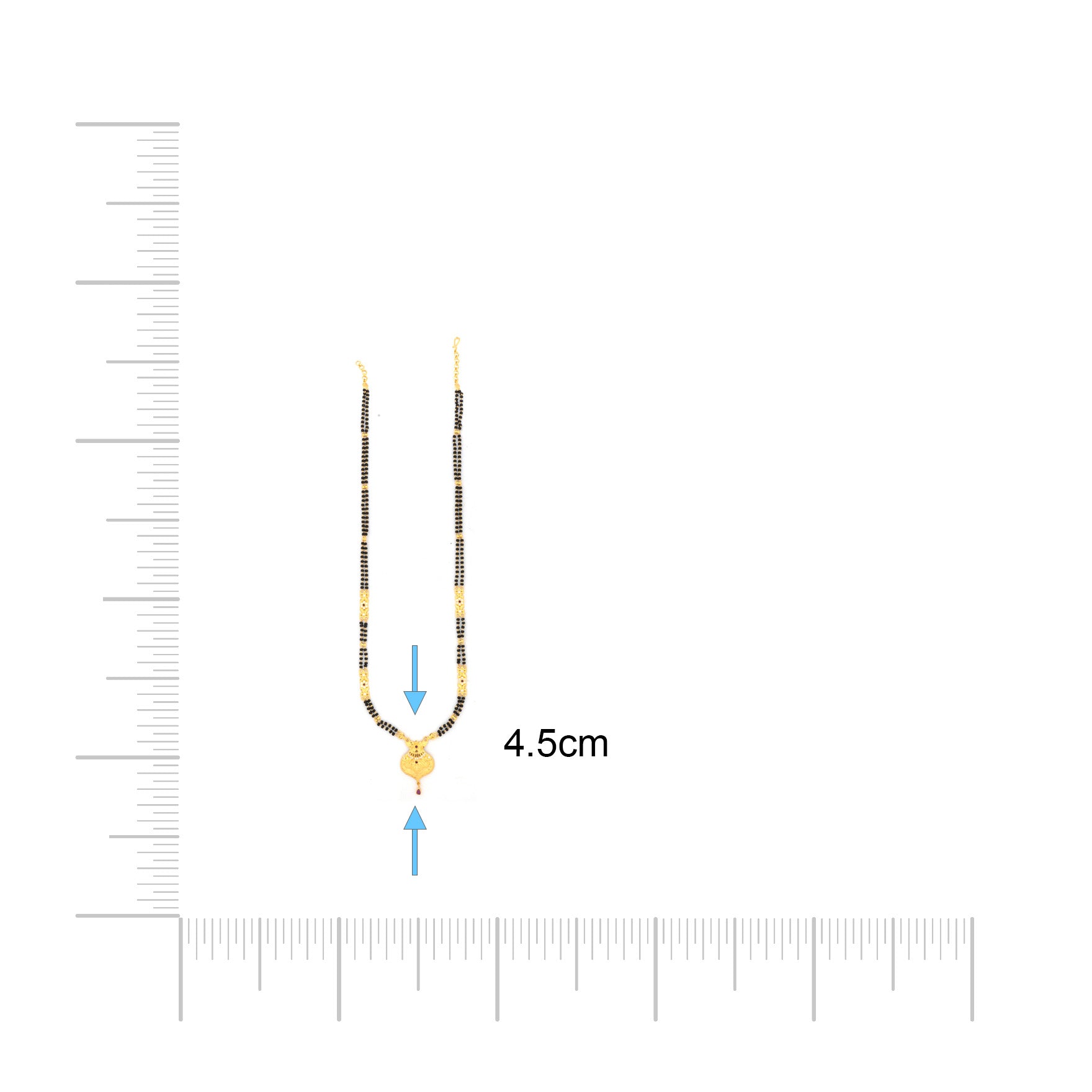 Karimani (Mangalsutra) Stone Necklace PLKM16-007